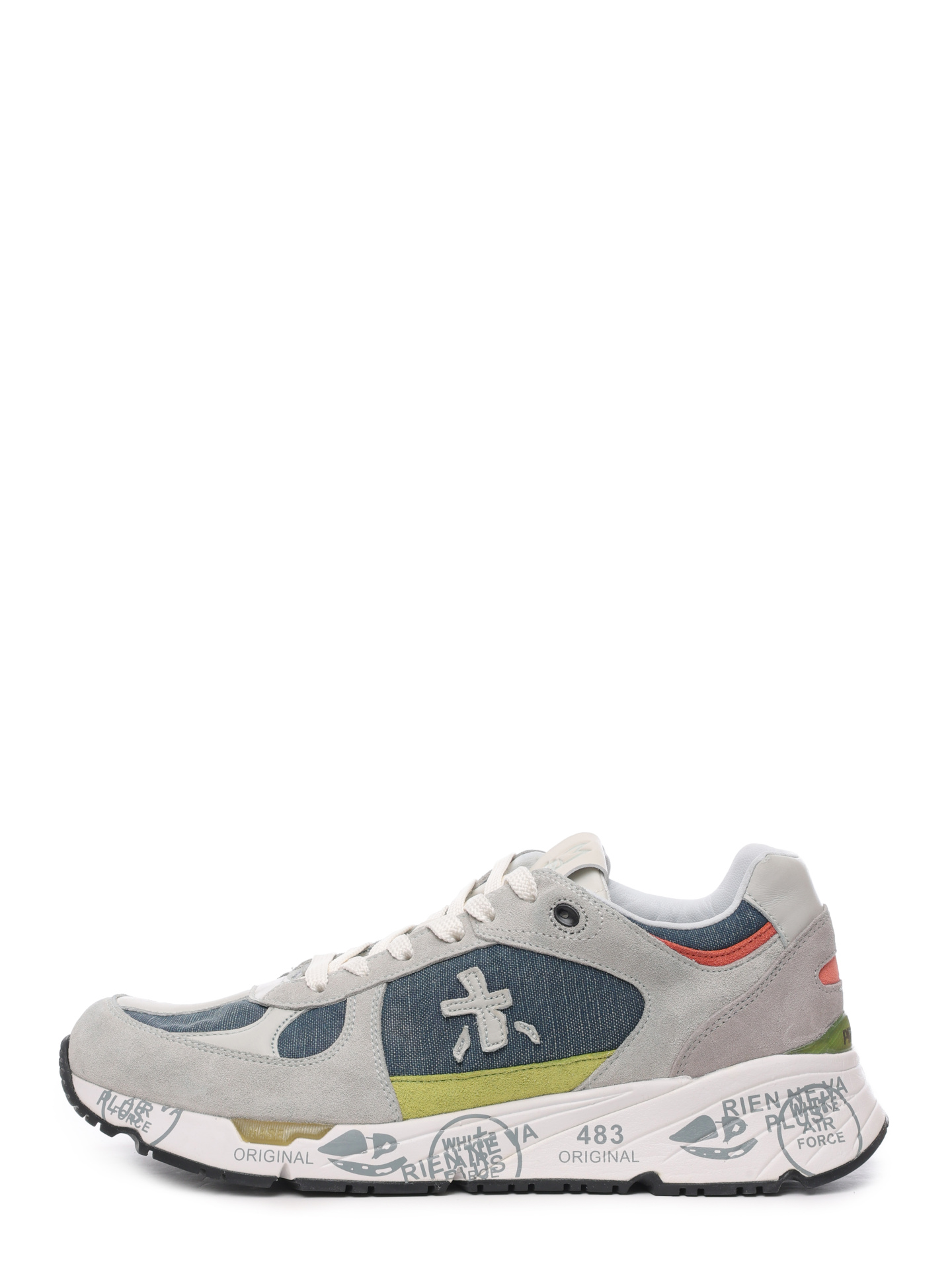 Кроссовки комбинированные на белой подошве спортивные — купить в интернет-магазине Verdistore