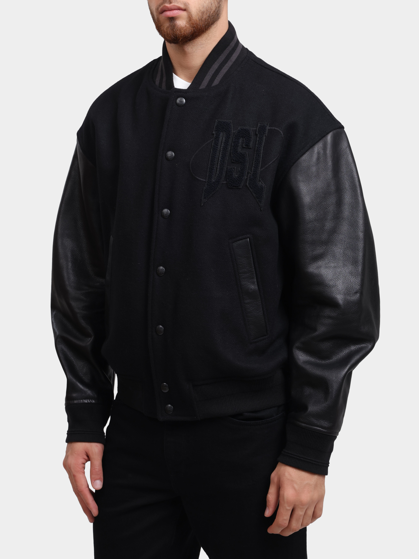 Бомбер Diesel A144140LHAL9XXA комбинированный мужской — купить в интернет-магазине Verdistore