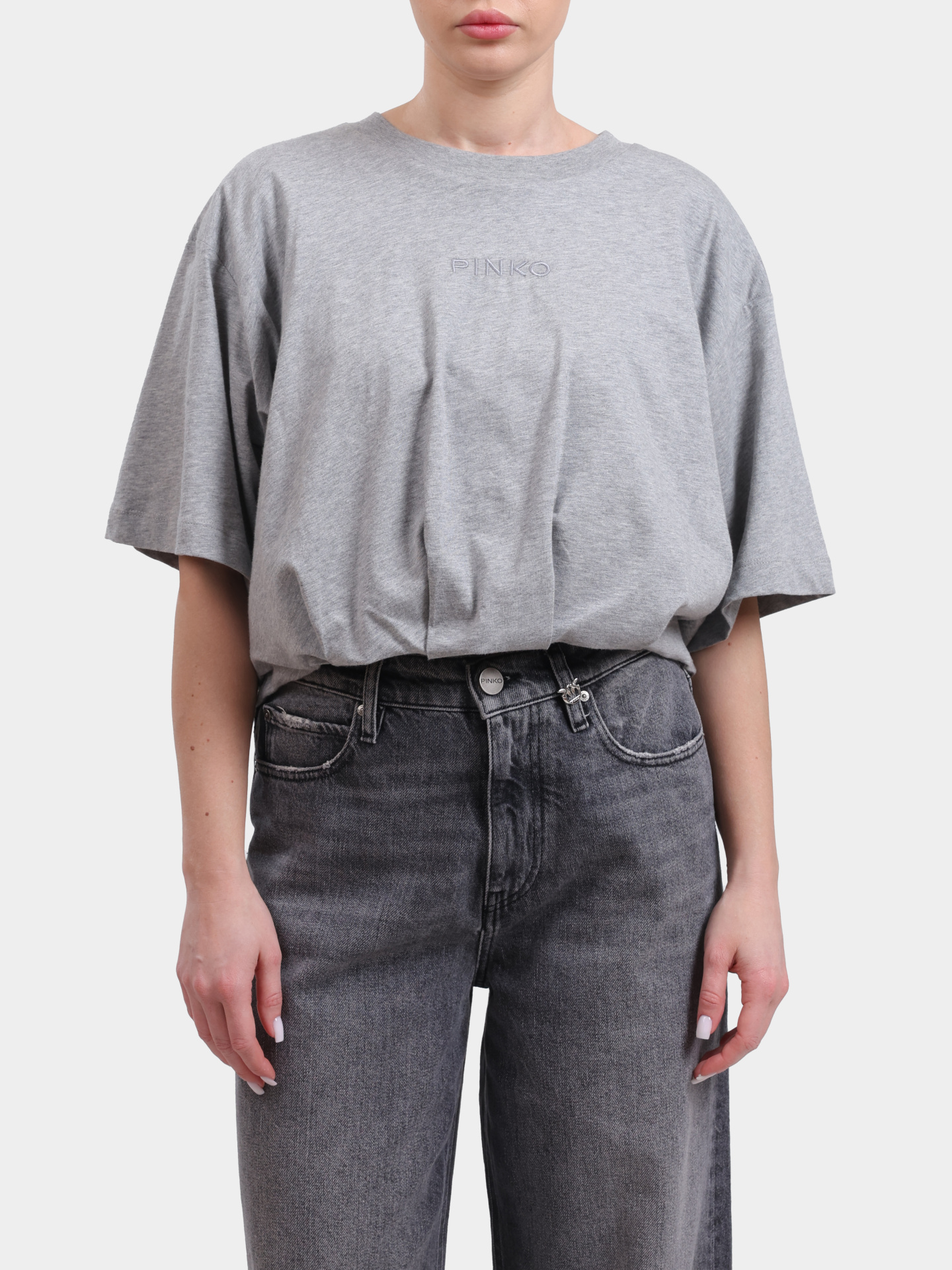 Футболка 104257 A2F8 I42 серая женская — купить в интернет-магазине Verdistore