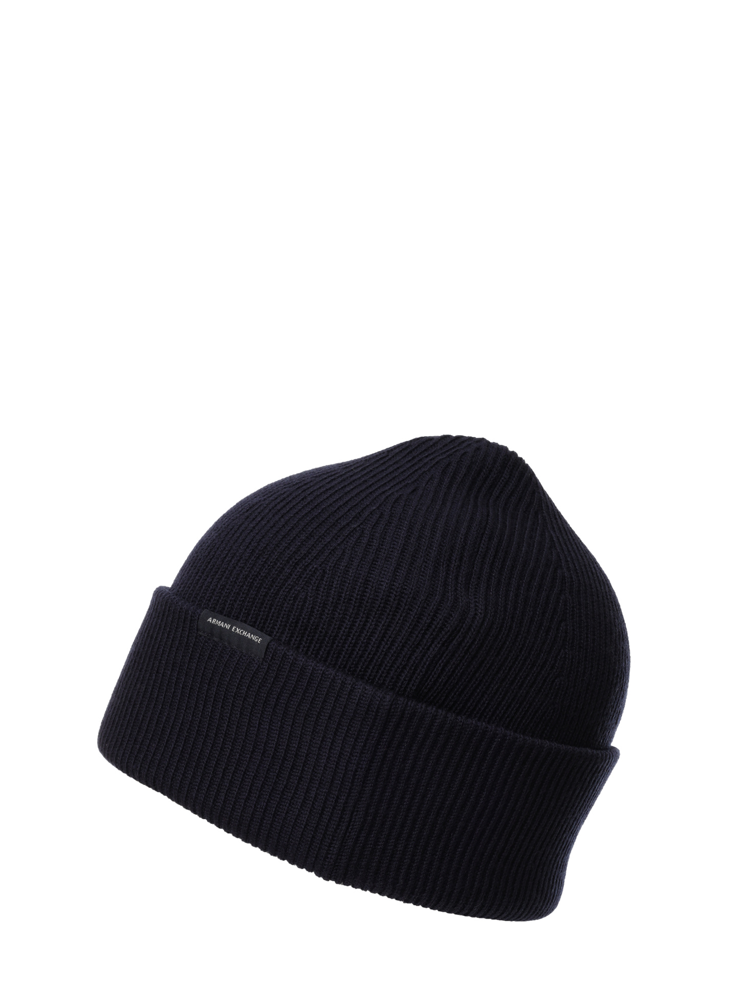 Шапка Armani Exchange 954676 4F307 00035 темно-синяя мужская — купить в интернет-магазине Verdistore