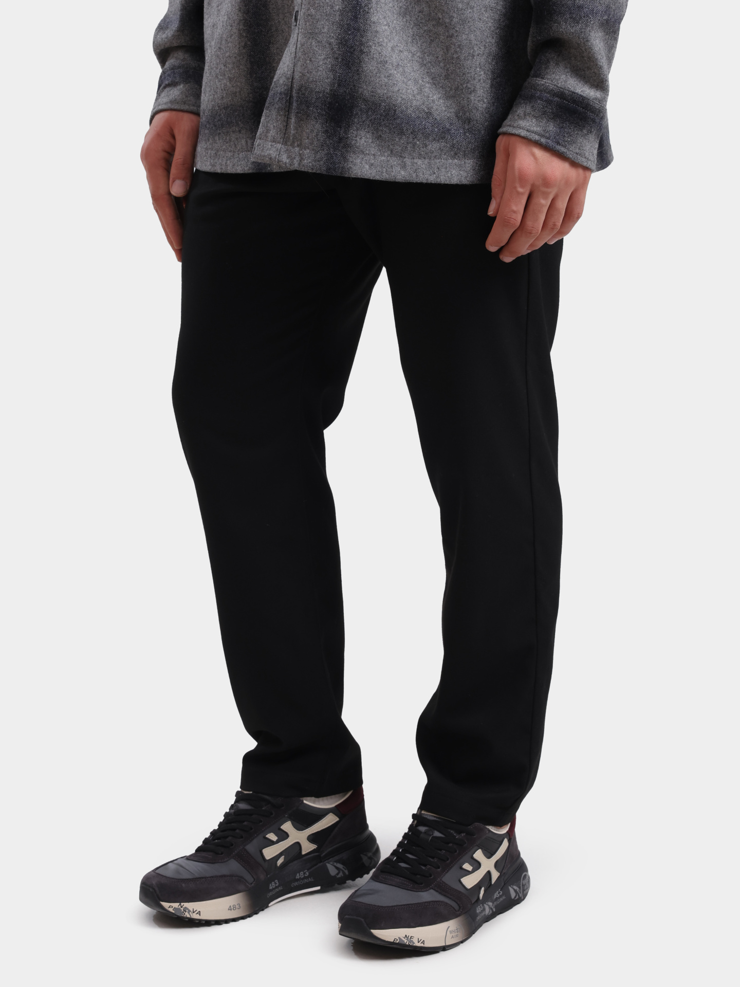 Брюки Boss Chino-Tapered-DS-5 10253397 черные мужские — купить в интернет-магазине Verdistore