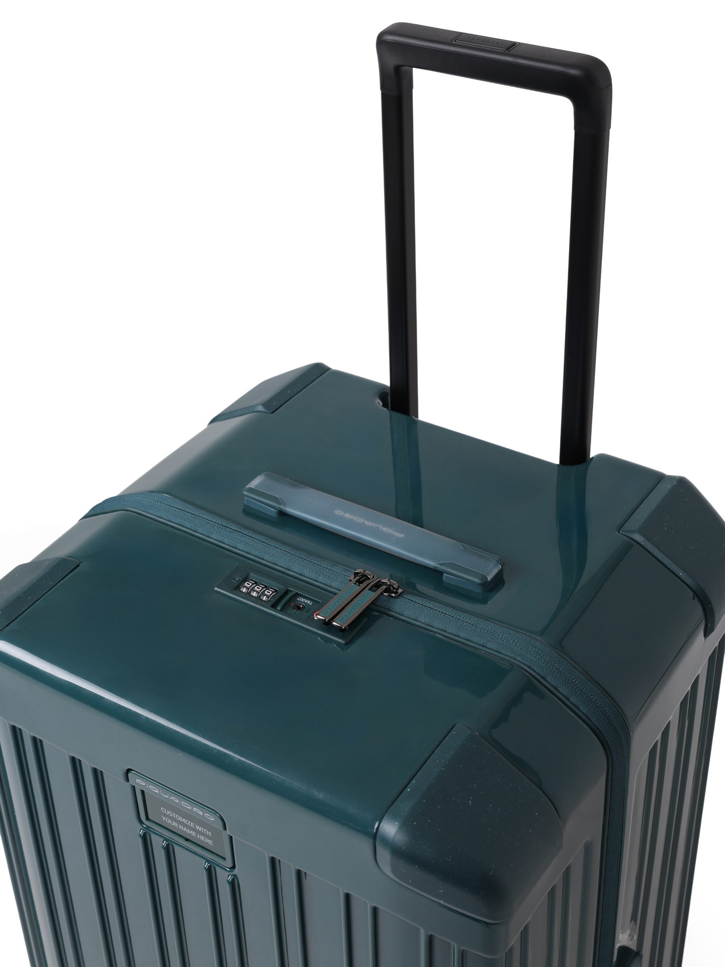 Чемодан Piquadro BV5213POP/VE зеленый из поликарбоната — купить в интернет-магазине Verdistore