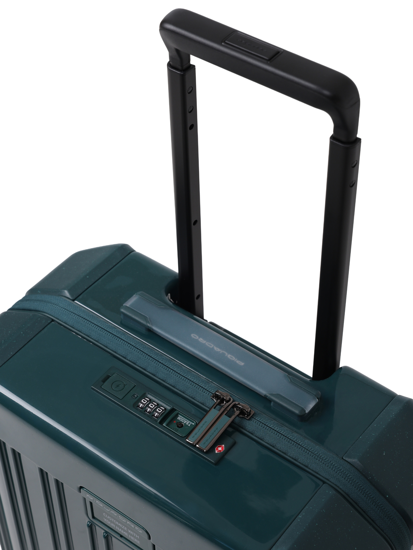 Чемоданы Piquadro BV4425POP/VE зеленый из поликарбоната  — купить в интернет-магазине Verdistore