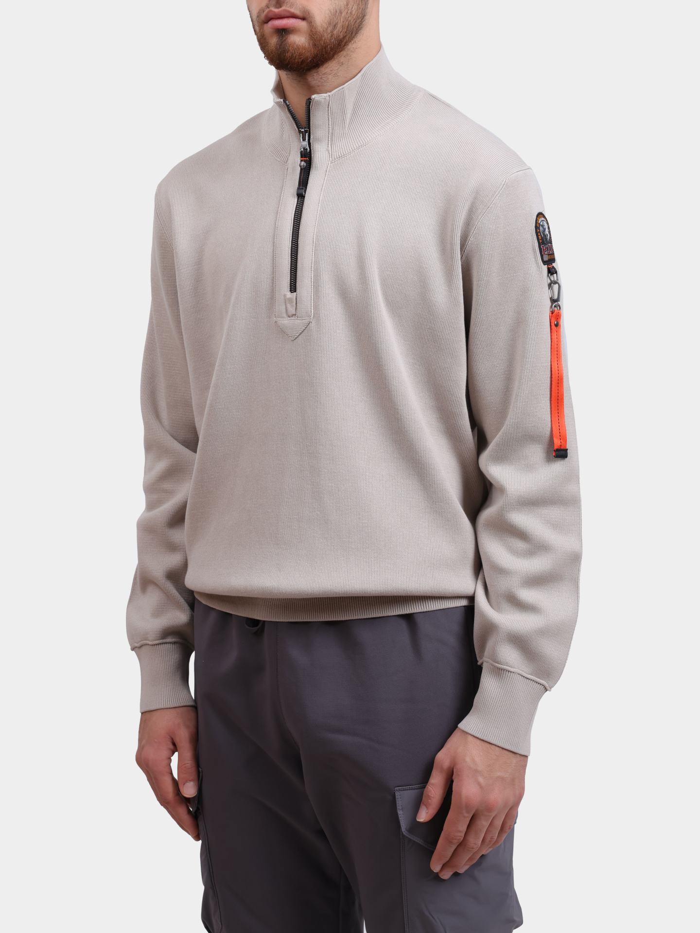 Свитер Parajumpers RK05 BASIC SCOE 772 кремового цвета мужской  — купить в интернет-магазине Verdistore