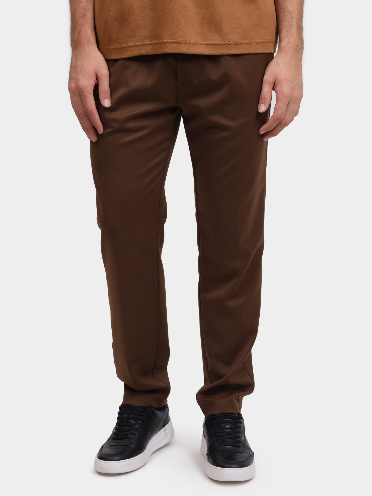 Брюки PMDS P4183 STEVE 722 0092 коричневые мужские — купить в интернет-магазине Verdistore