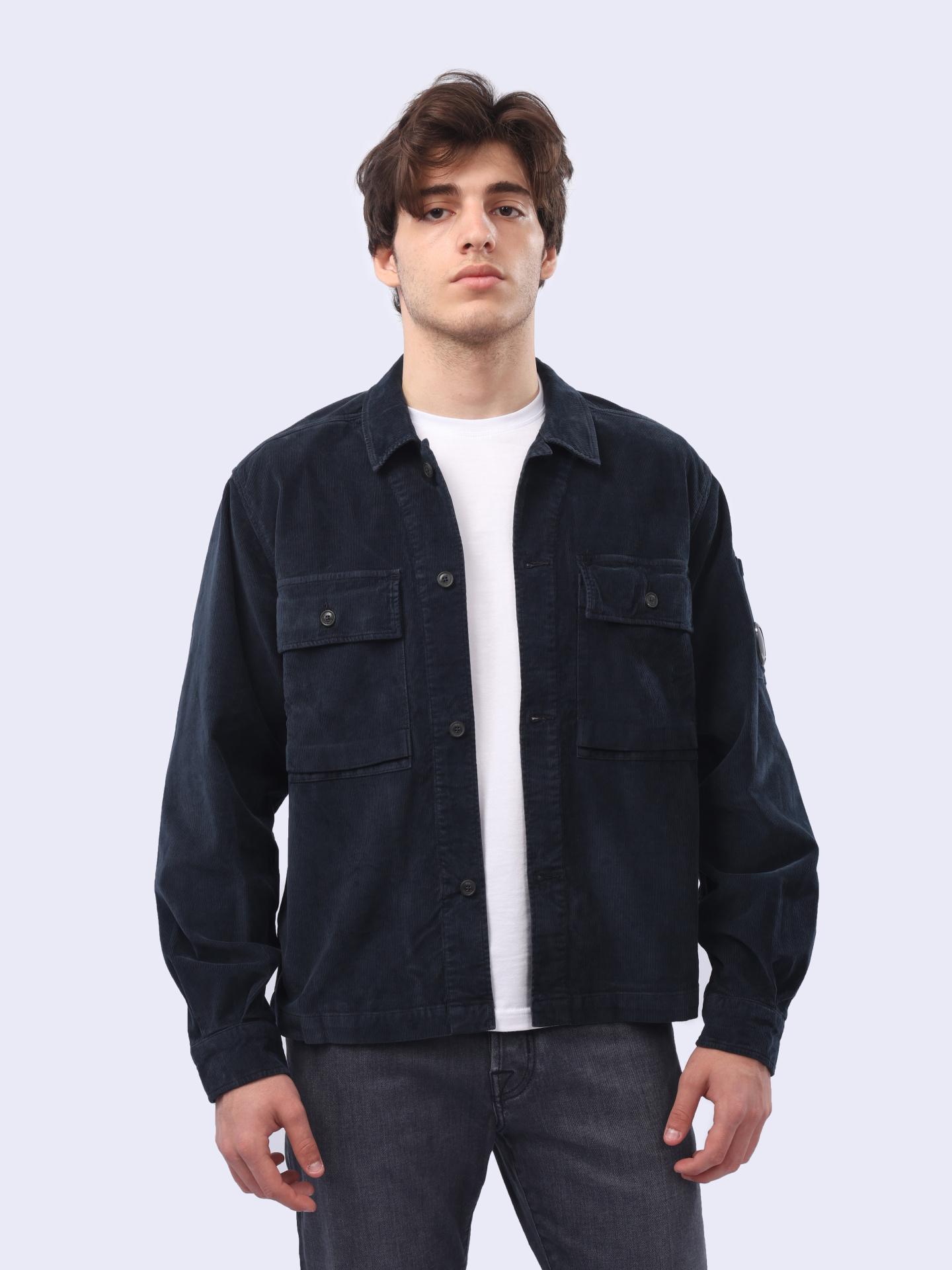 Рубашка C.P. Company 17CMOS133A-006410O 888 вельветовая мужская — купить в интернет-магазине Verdistore