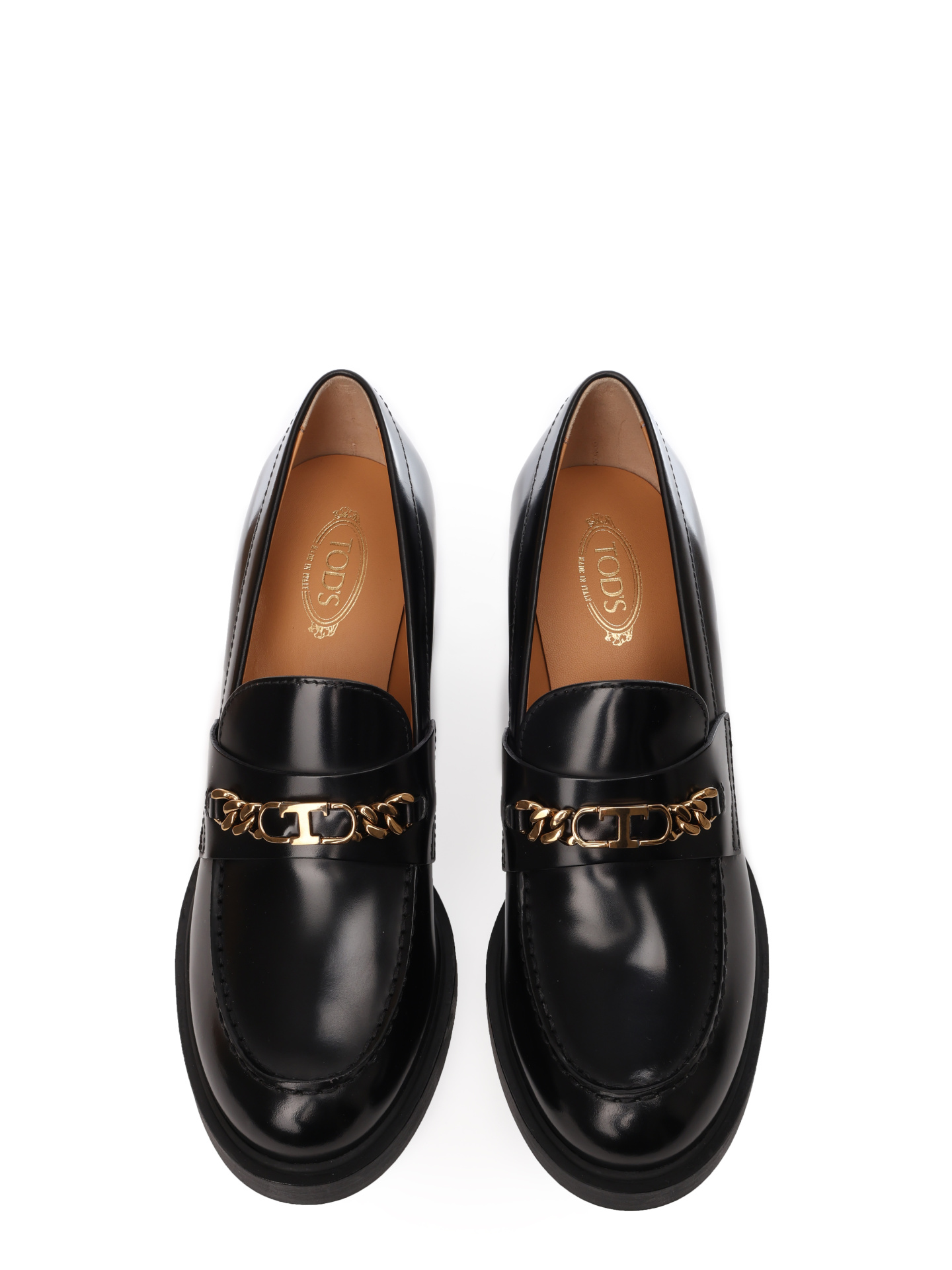 Туфли XXW99K0IB30AKT B999 черные на каблуке — купить в интернет-магазине Verdistore