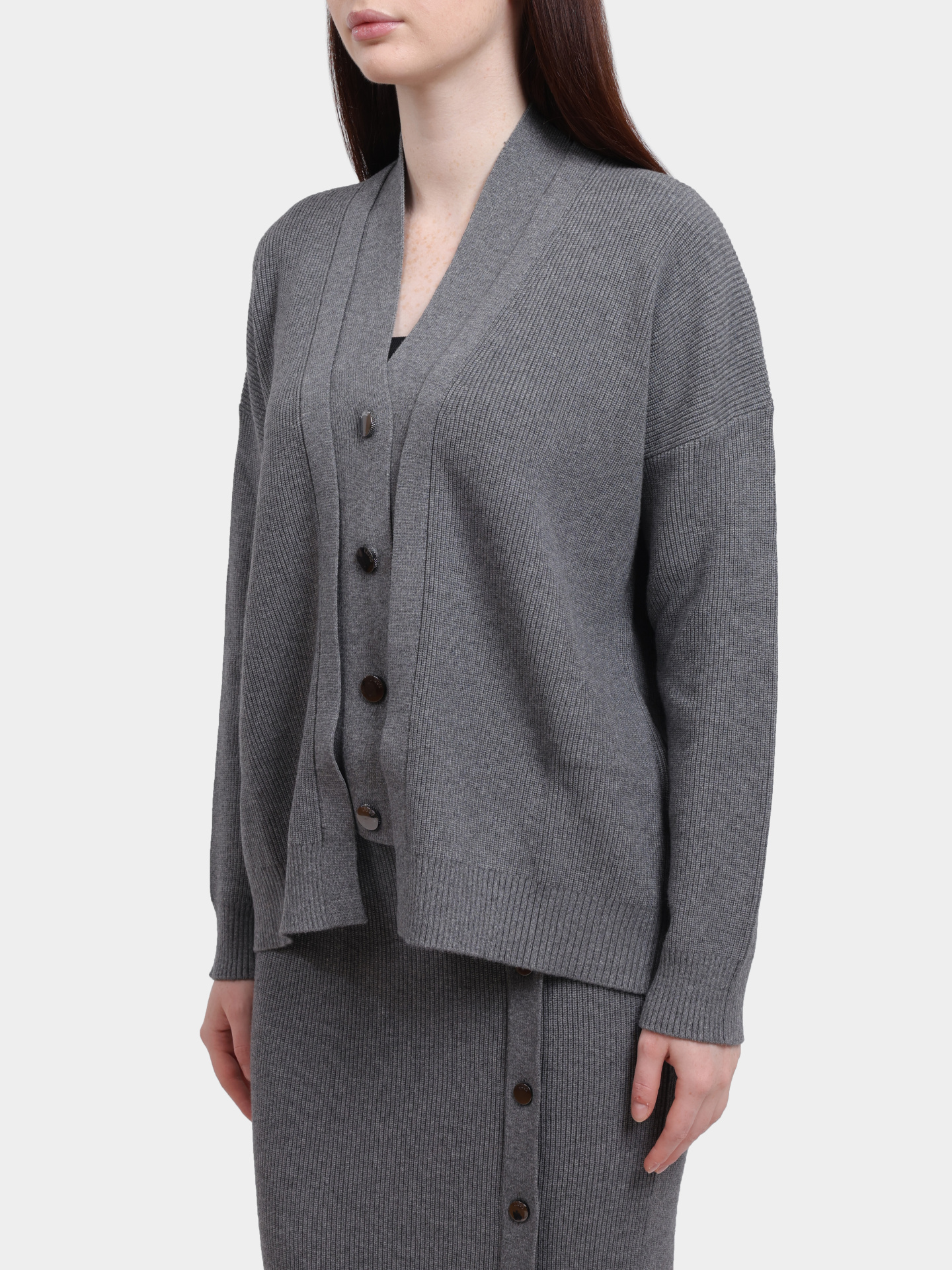 Кардиган Liu-Jo MF5397 MS99E 02050 серый женский — купить в интернет-магазине Verdistore