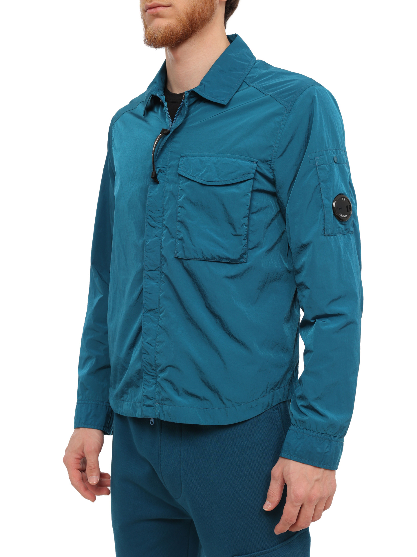 Куртка C.P. Company 16CMOS039A-005904G 848 синяя мужская — купить в интернет-магазине Verdistore