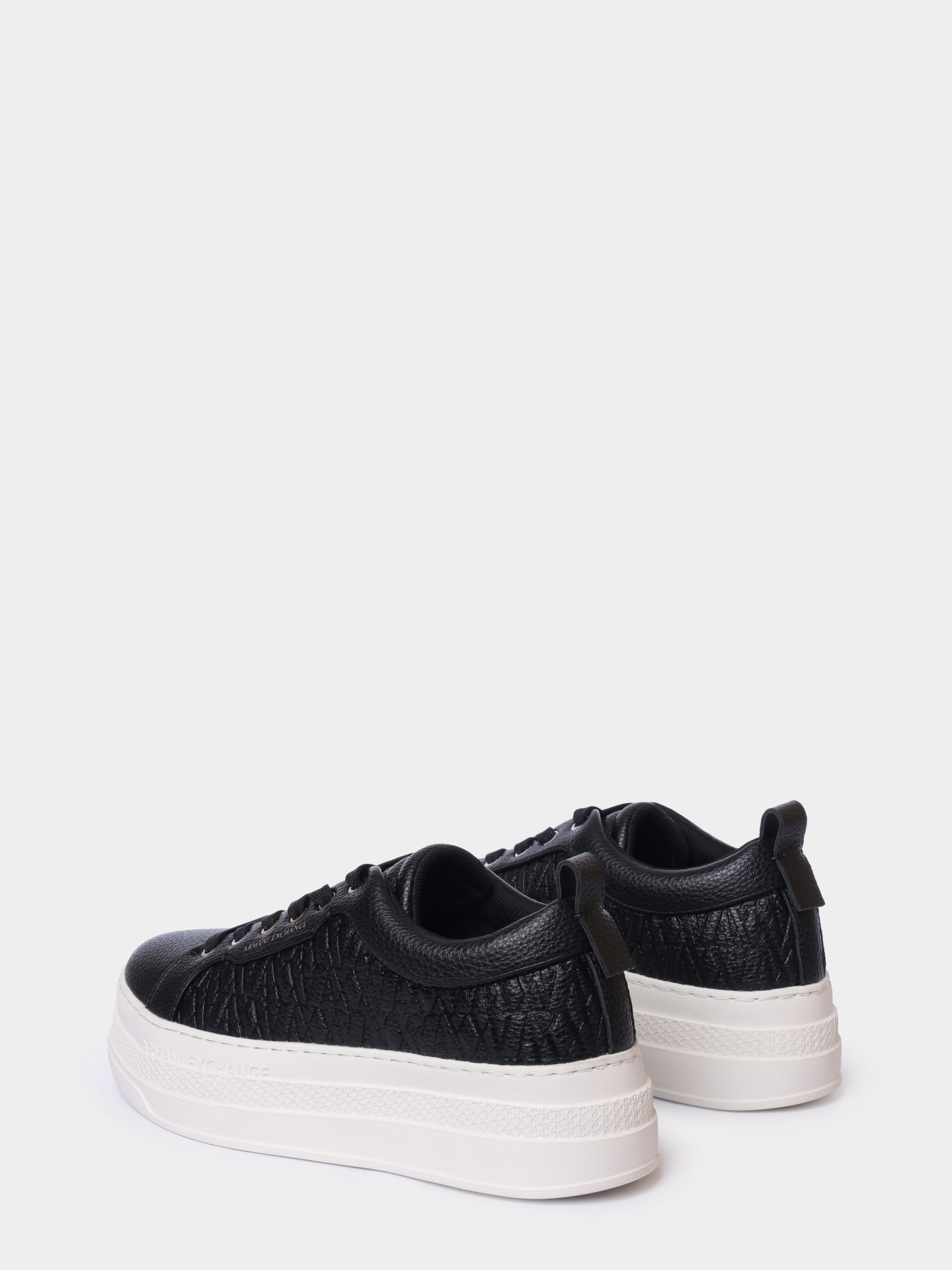 Кеды Armani Exchange XW001630 AF17351 UC001 черные женские — купить в интернет-магазине Verdistore