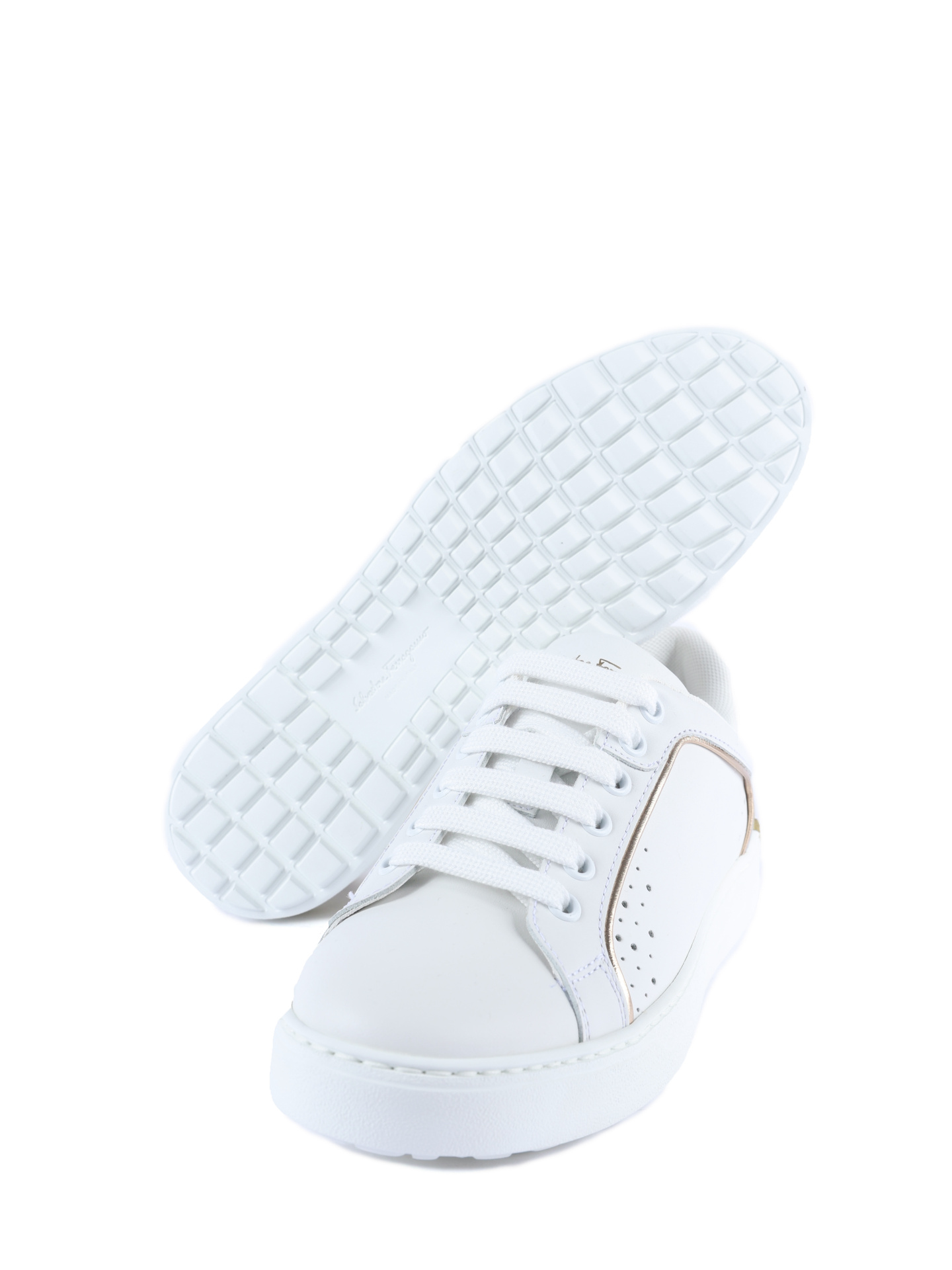 Кроссовки Z-07503951C с золотистой окантовкой — купить в интернет-магазине Verdistore