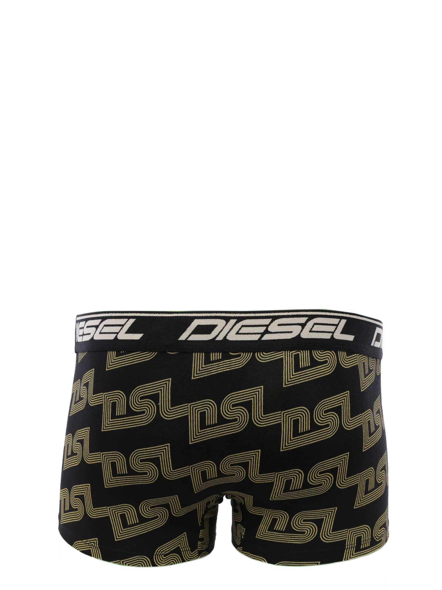 Трусы комплект из трех пар черные с логотипом на поясе — купить в интернет-магазине Verdistore