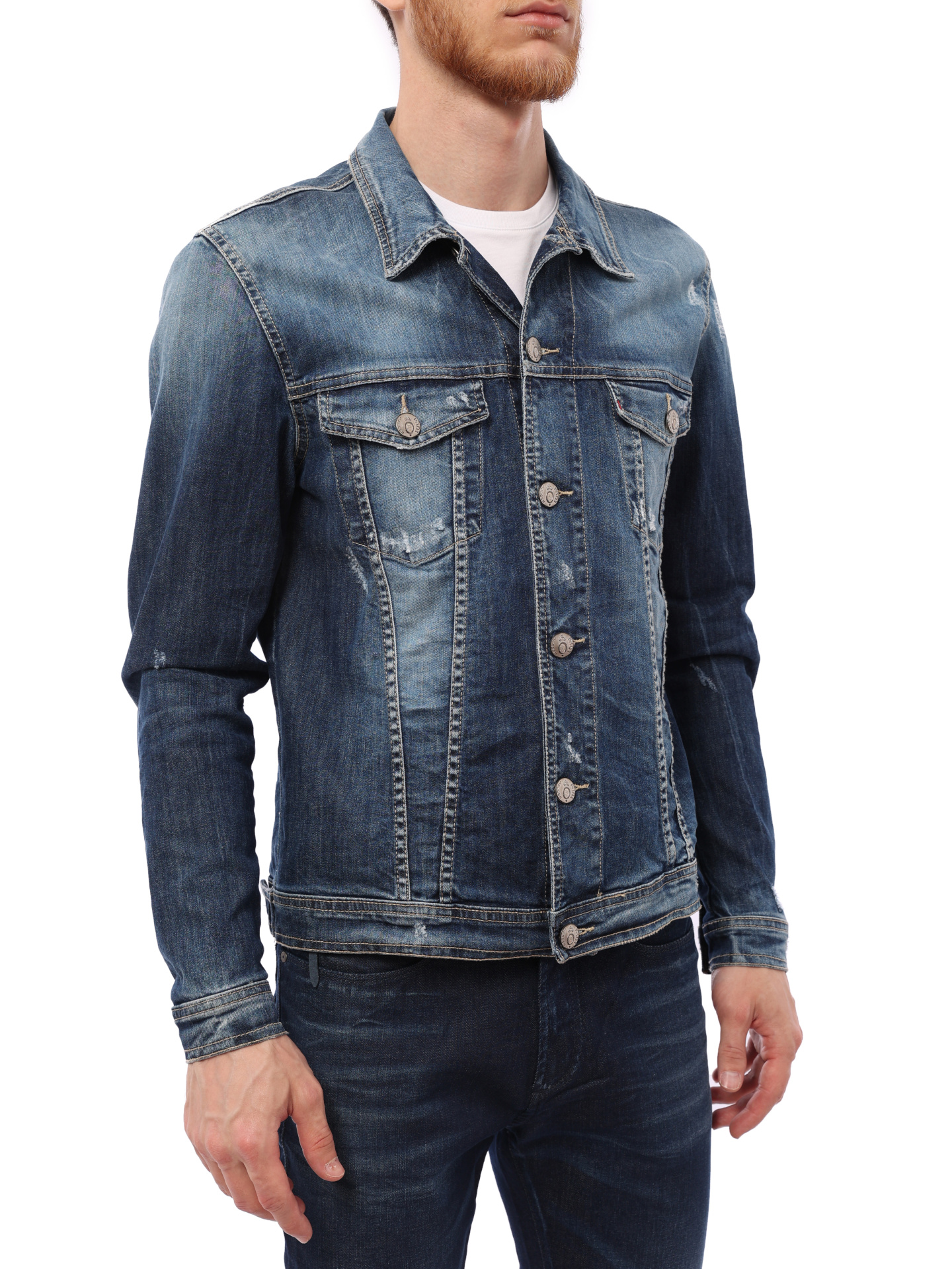 Куртка джинсовая DUTA DENIM короткая — купить в интернет-магазине Verdistore