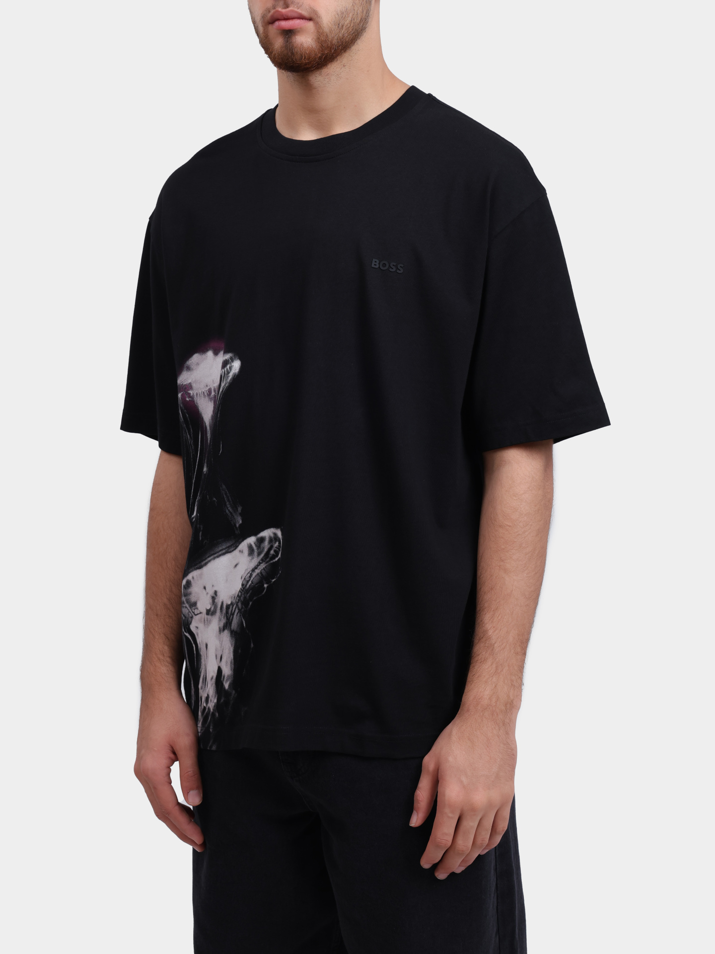Футболка Boss 50541099 001 хлопковая мужская — купить в интернет-магазине Verdistore
