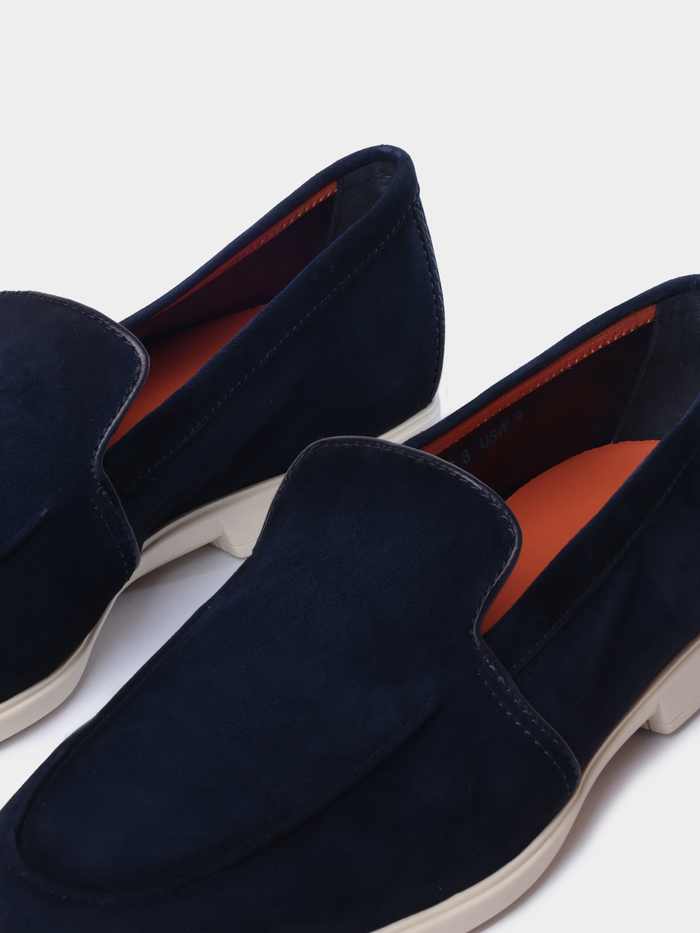 Лоферы Santoni MGAG18829TICSEAAU60 замшевые мужские — купить в интернет-магазине Verdistore