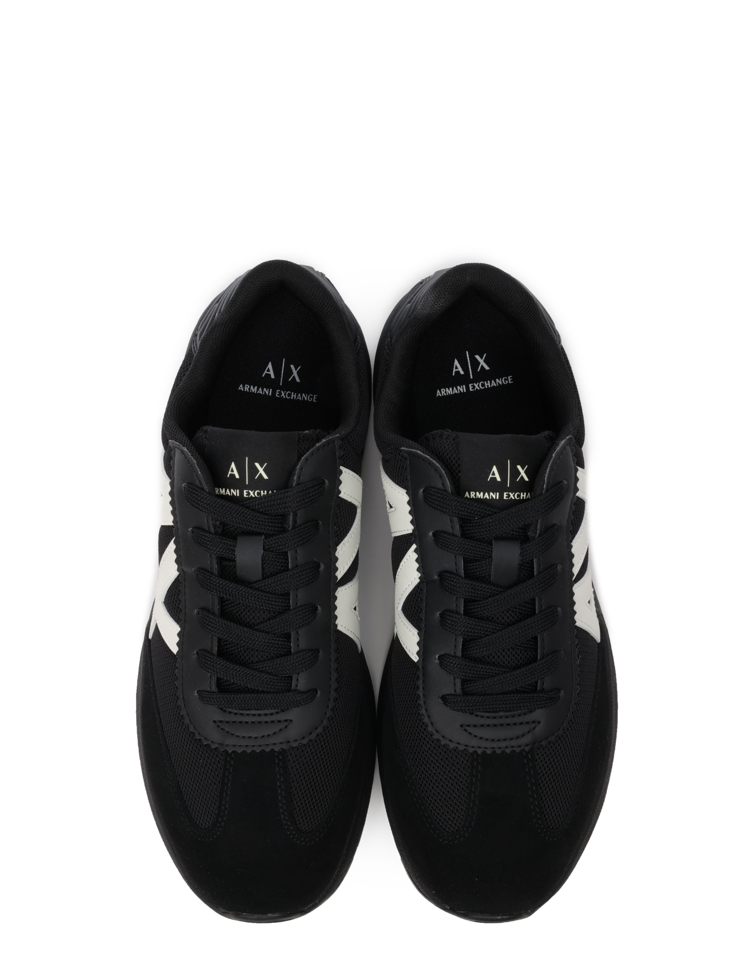 Кроссовки Armani Exchange XUX071 XV527 M217 комбинированные мужские с логотипом — купить в интернет-магазине Verdistore