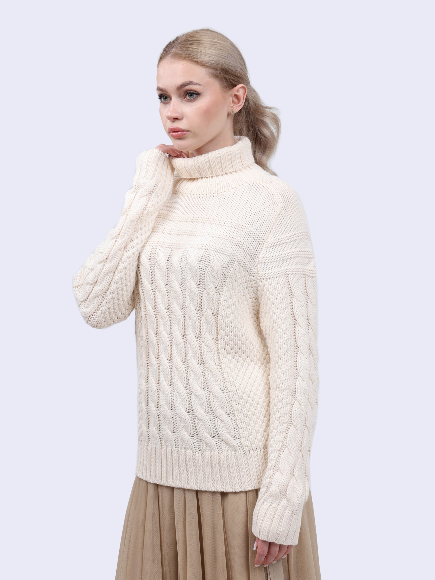 Свитер Joop! 58 JW244KN340 10014302 105 молочный женский — купить в интернет-магазине Verdistore