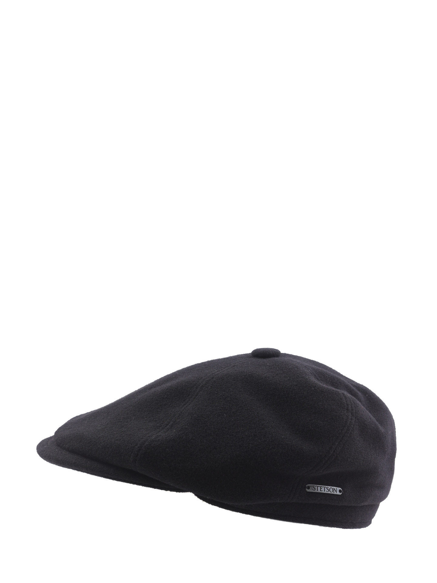 Кепка черная из мягкой ткани и с маленьким логотипом — купить в интернет-магазине Verdistore