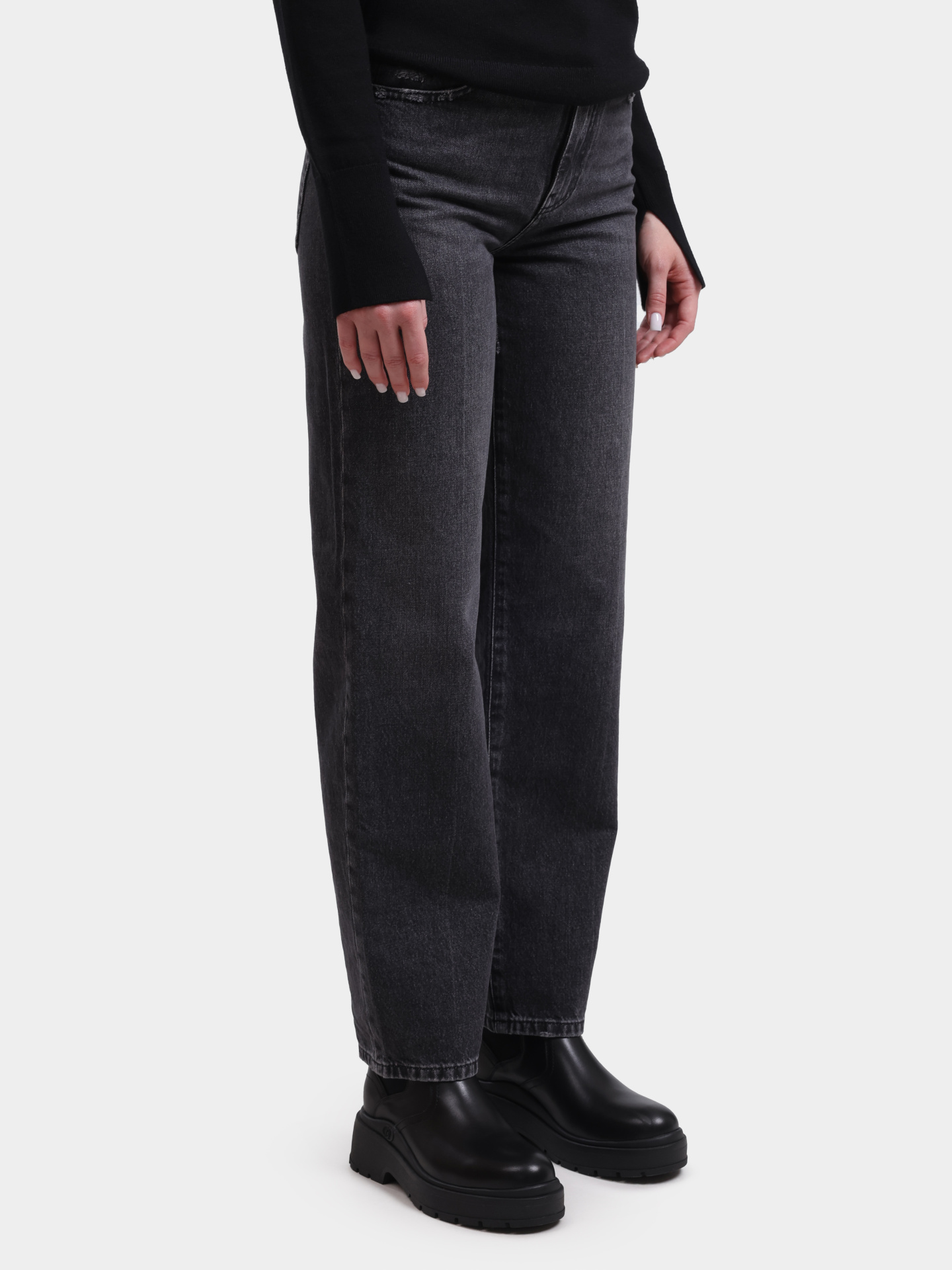 Джинсы 100218 A145 PJY серые женские  — купить в интернет-магазине Verdistore