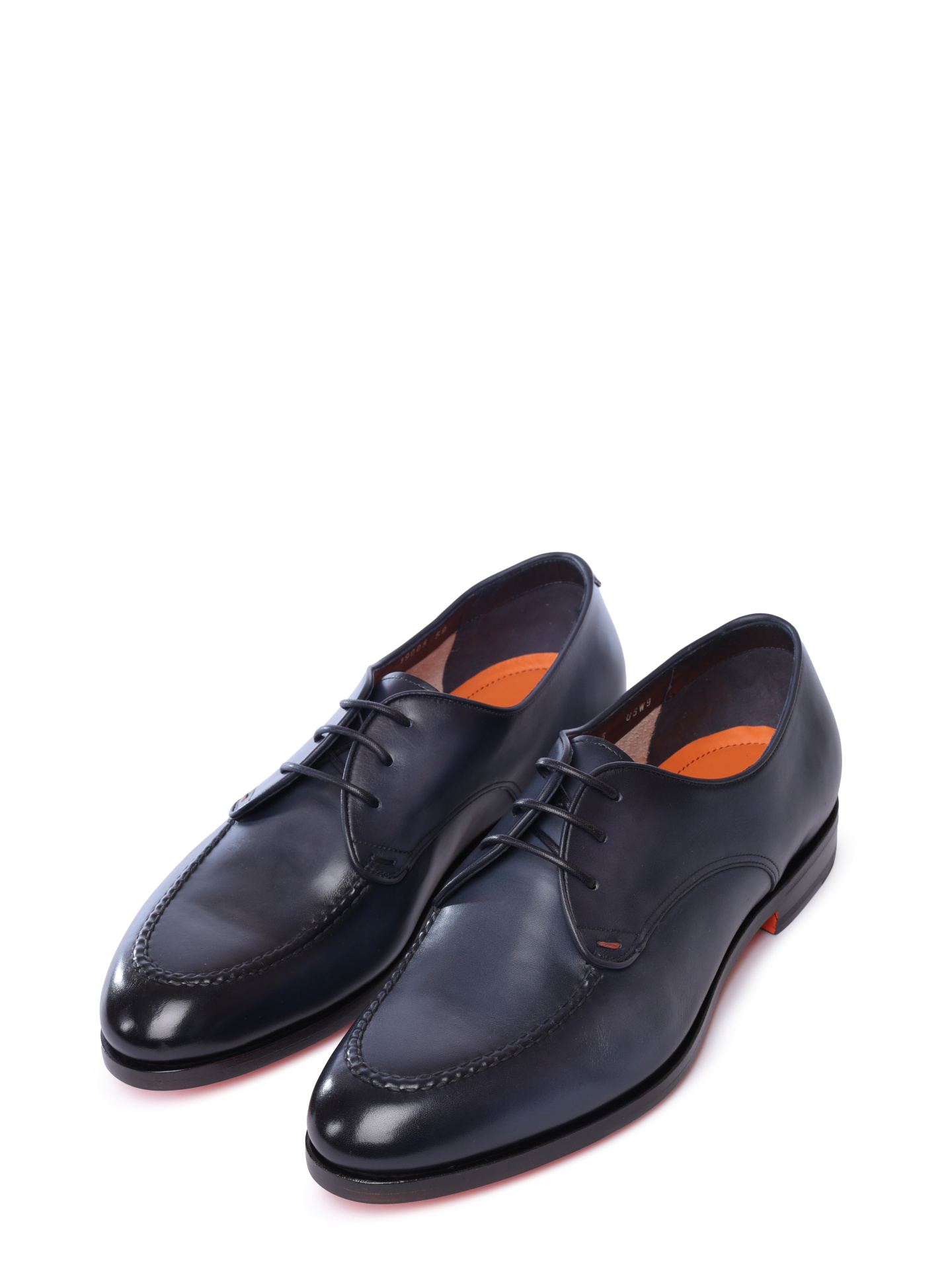 Дерби Santoni MCCG19005SA1SLASU59 кожаные мужские — купить в интернет-магазине Verdistore
