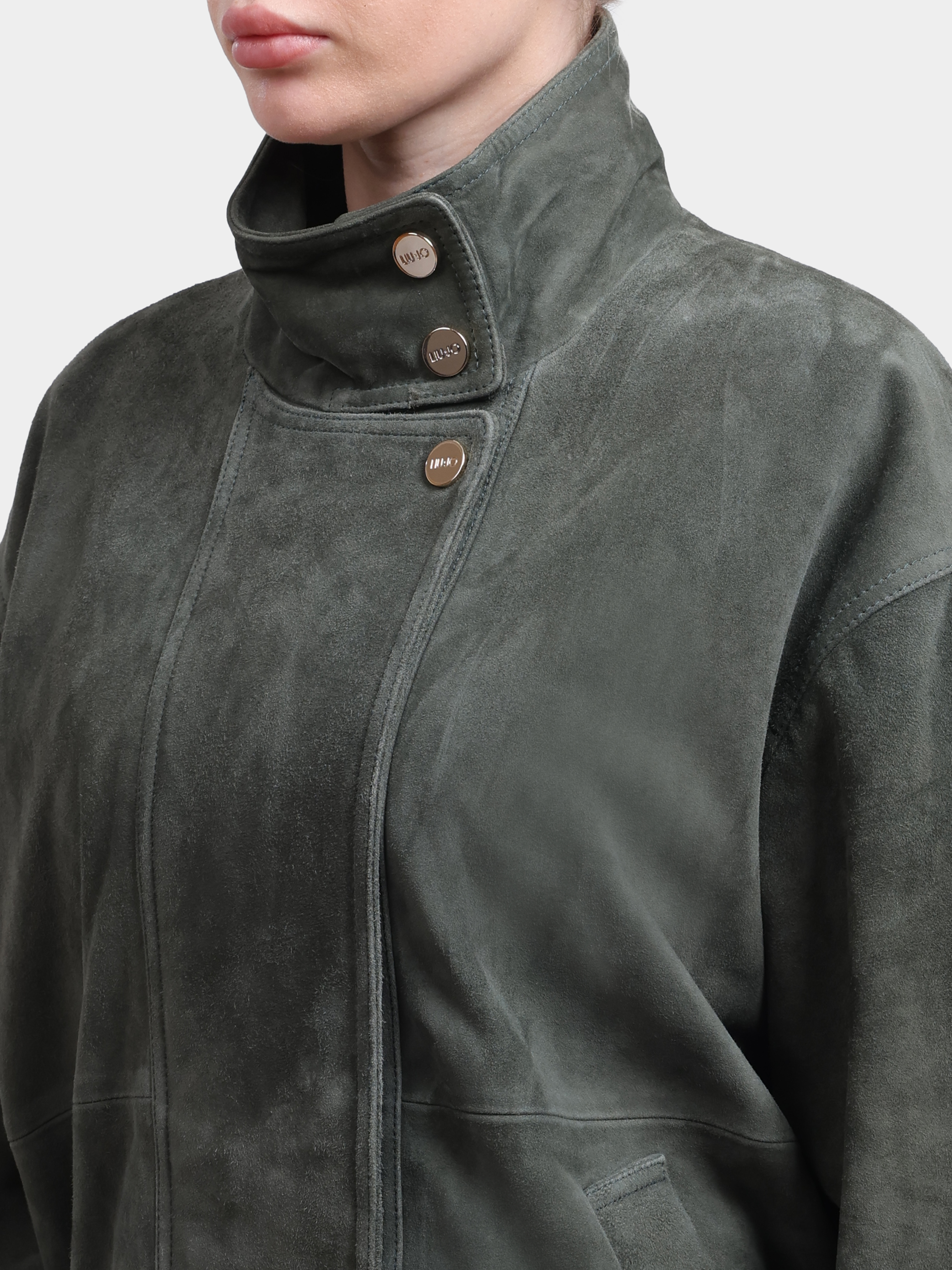 Куртка Liu-Jo BLACK LABEL CF6120 P0382 80420 женская замшевая — купить в интернет-магазине Verdistore