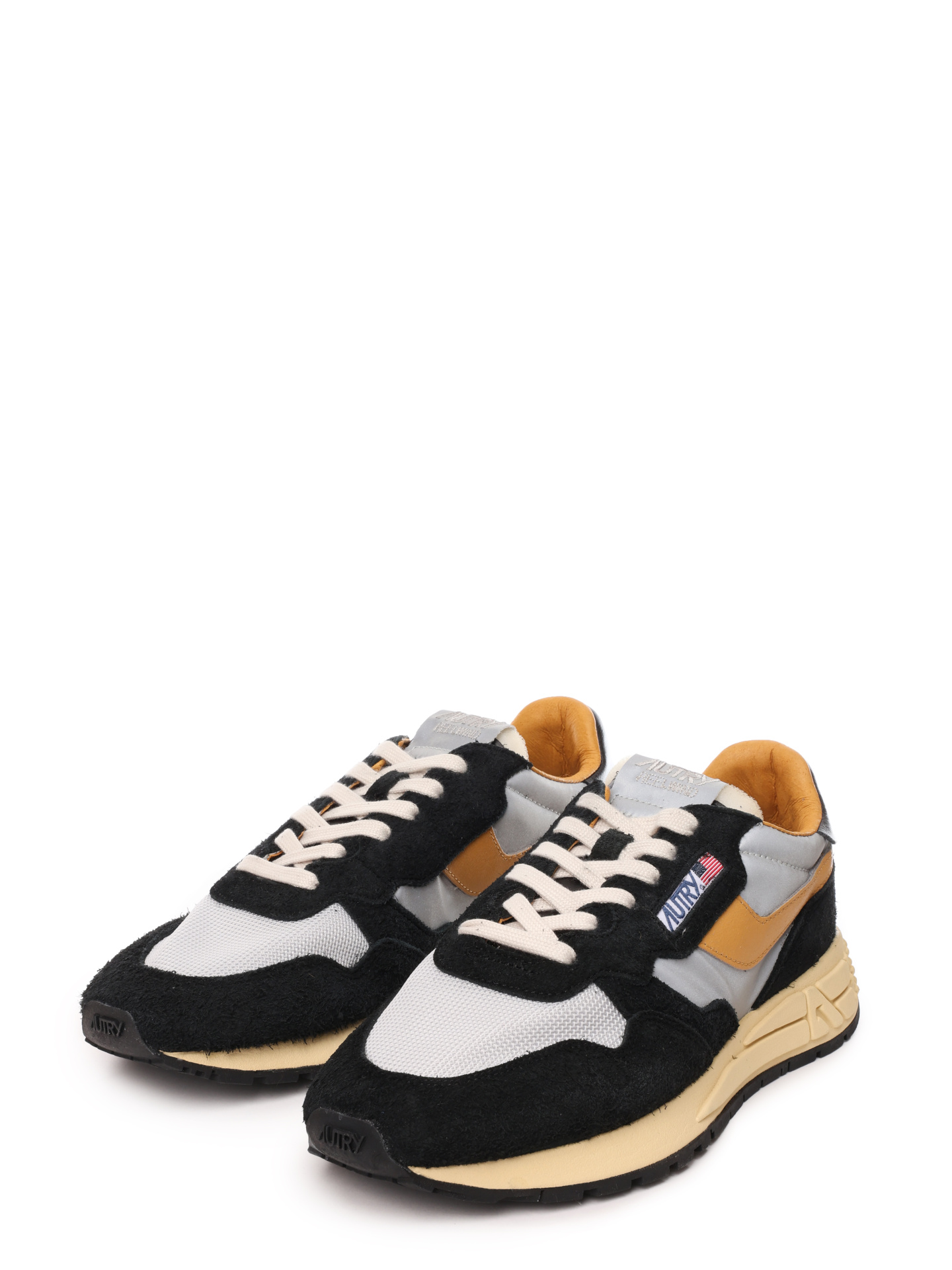 Кроссовки Autry WWLM-RL05 комбинированные мужские с замшевыми вставками — купить в интернет-магазине Verdistore