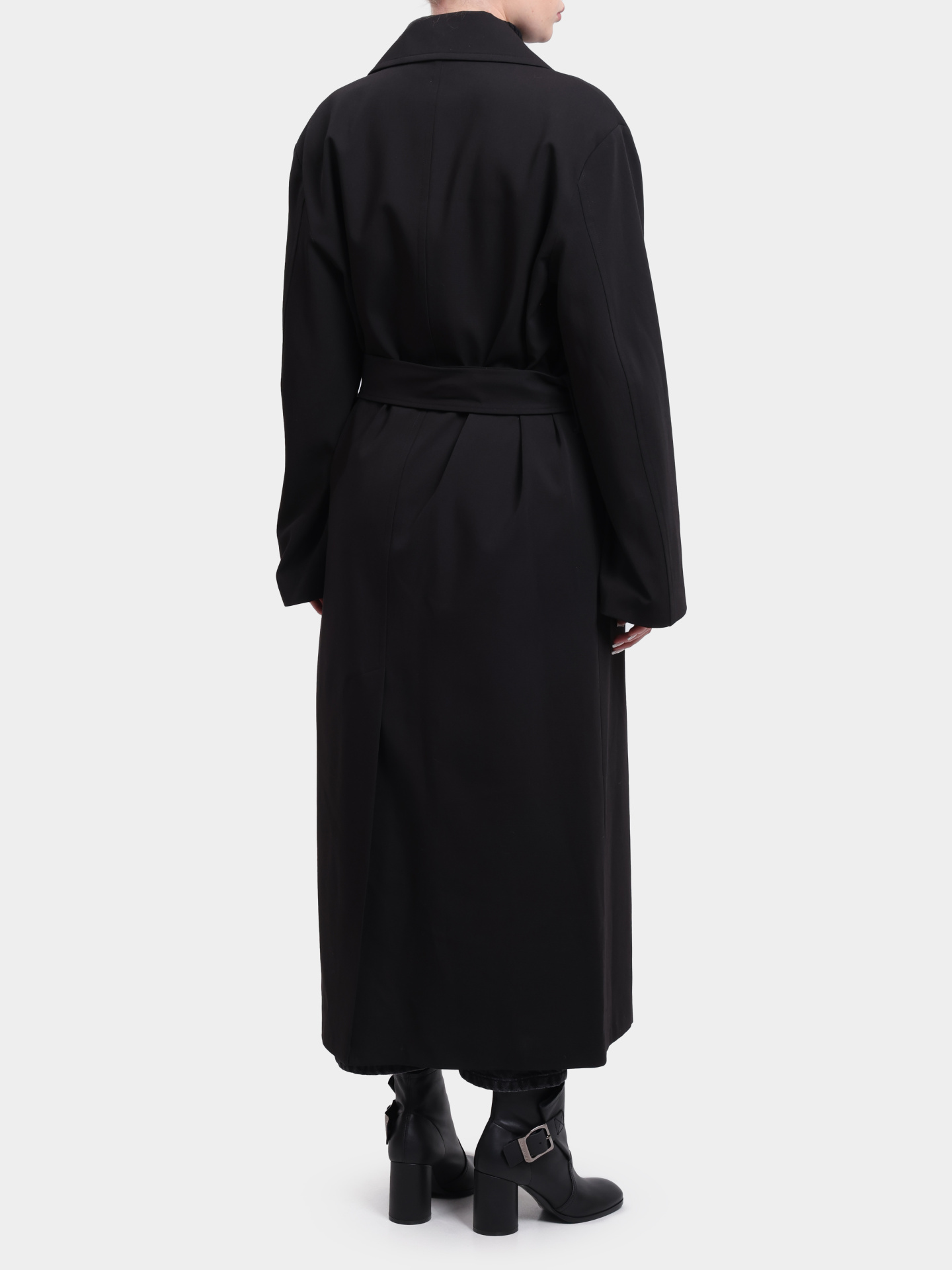 Тренч Alpha Studio AD-4668N 2002 черный женский с поясом — купить в интернет-магазине Verdistore