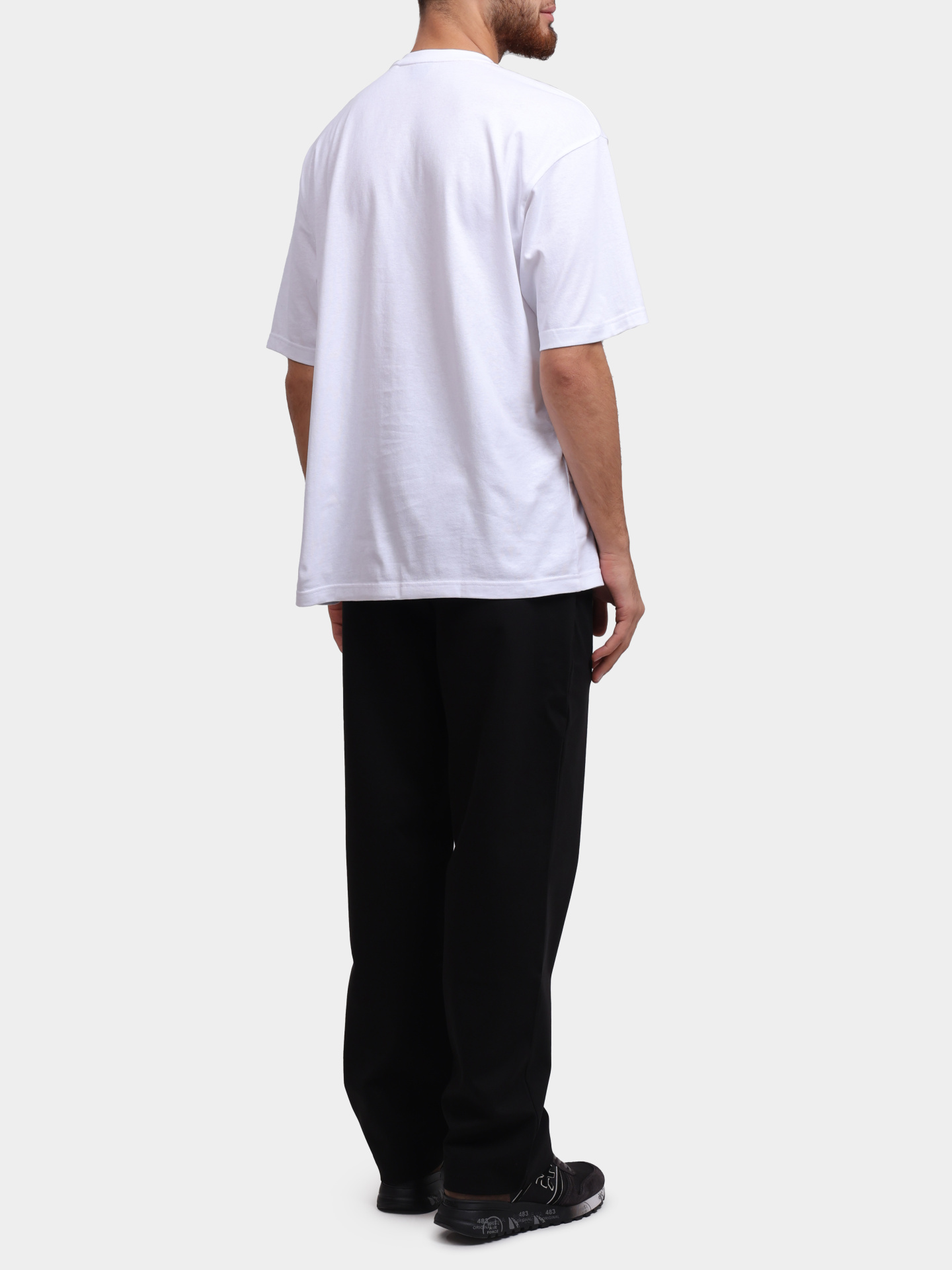 Футболка Boss 50546370 100 хлопковая мужская с логотипом — купить в интернет-магазине Verdistore