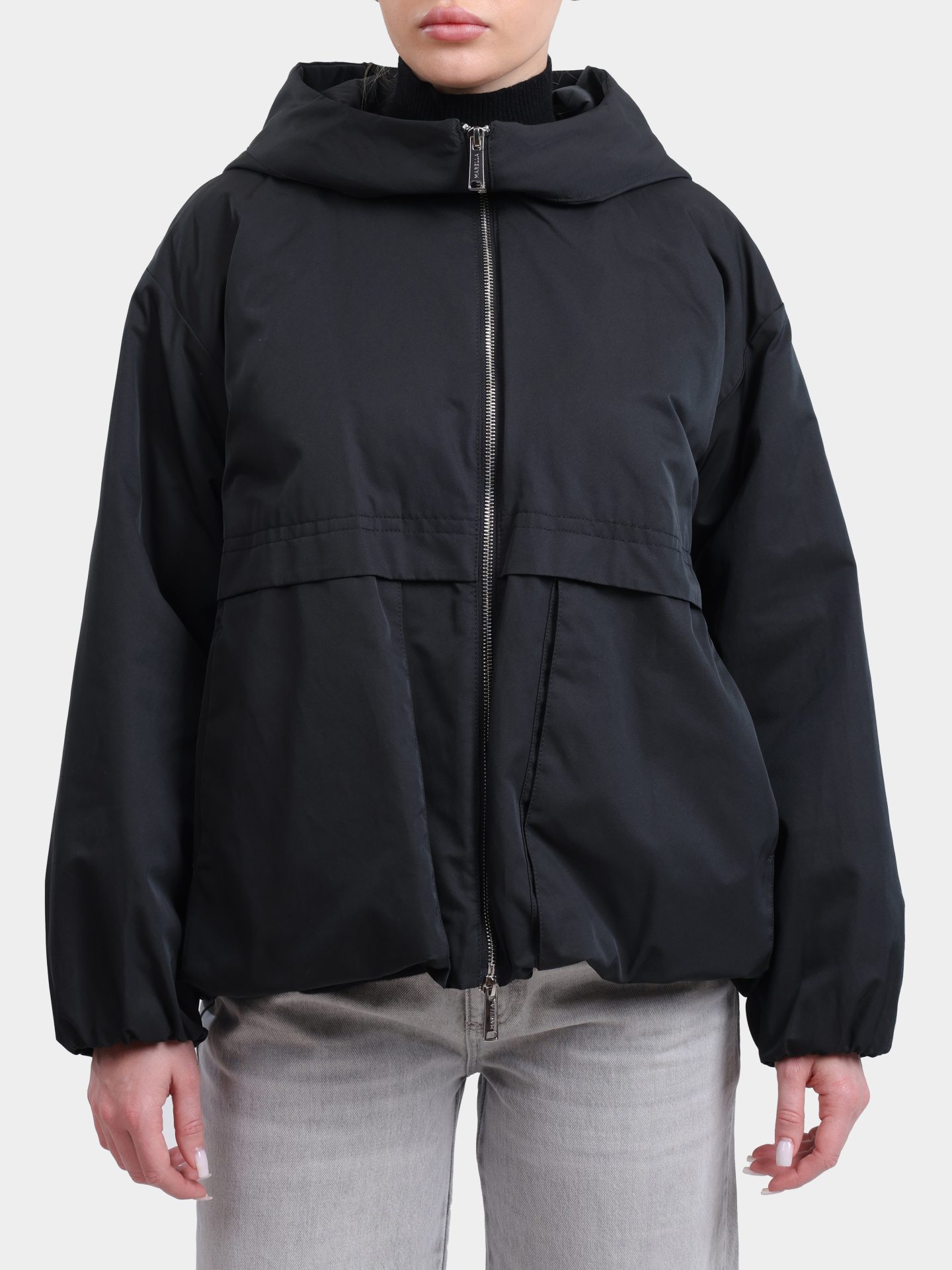 Ветровка Marella SETTIMO 003 черная женская с капюшоном — купить в интернет-магазине Verdistore