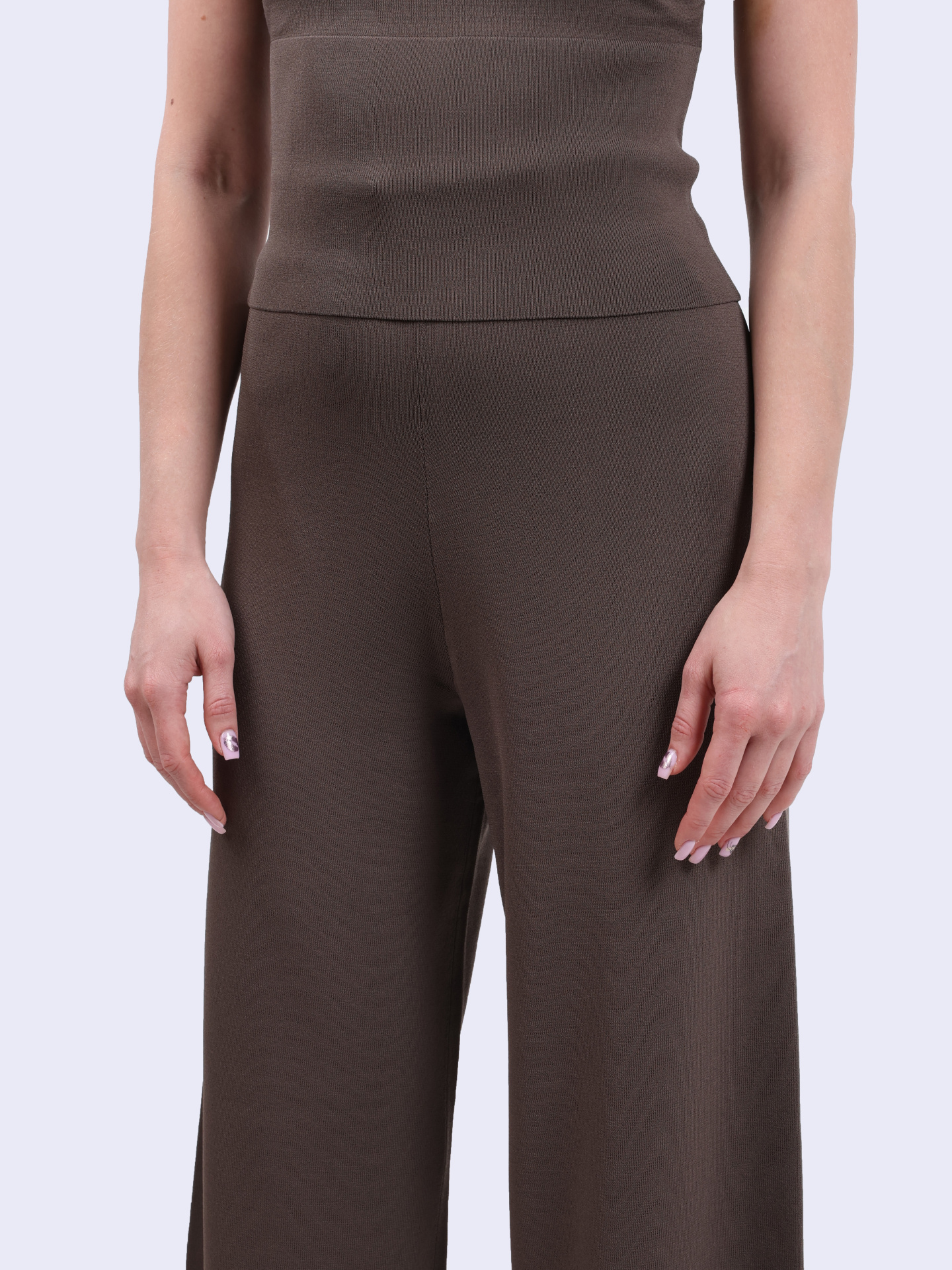 Брюки Alpha Studio AD-8341Q 2171 коричневые женские — купить в интернет-магазине Verdistore