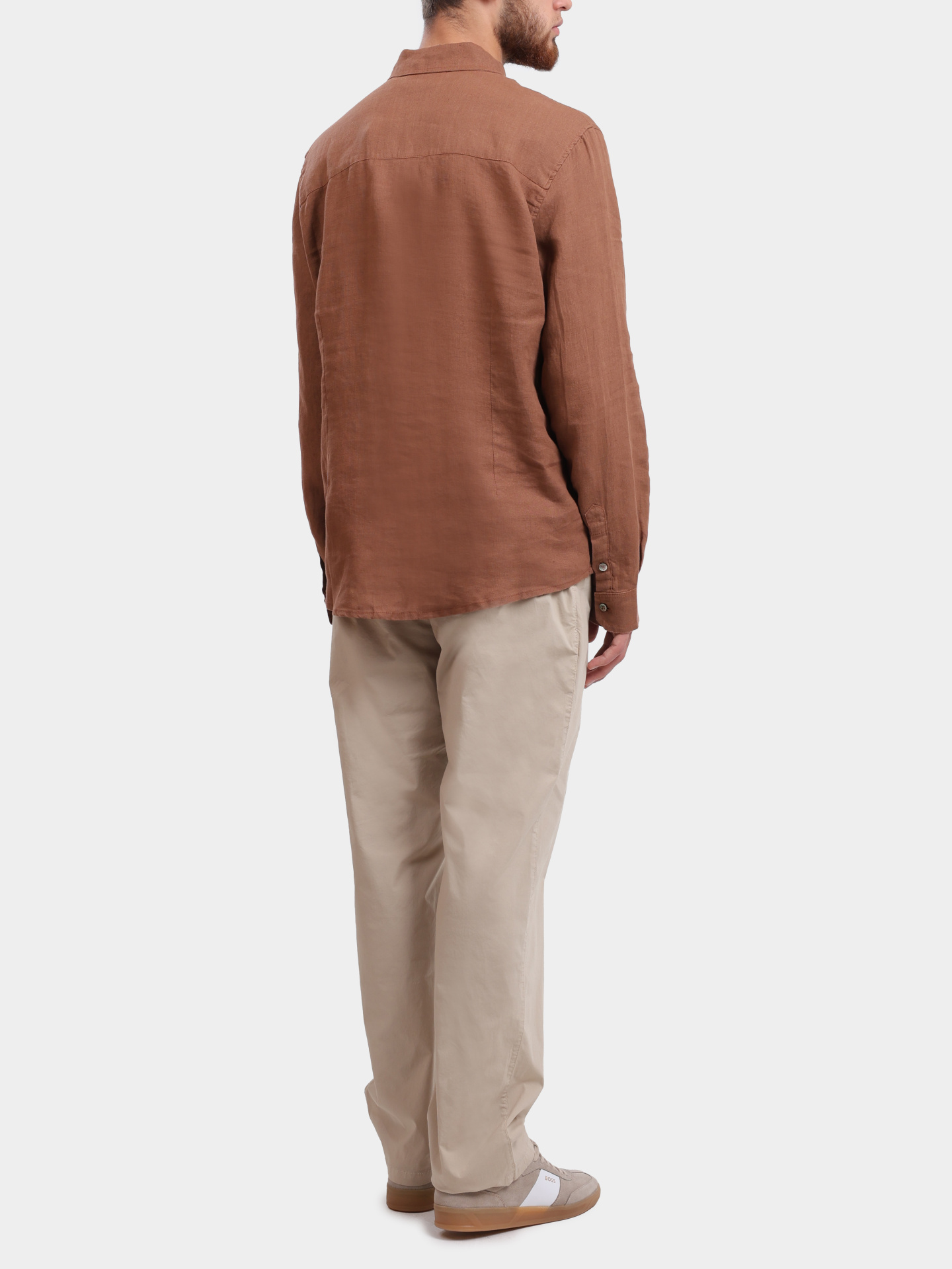 Брюки Saint Barth CAA0001 11 бежевые мужские — купить в интернет-магазине Verdistore