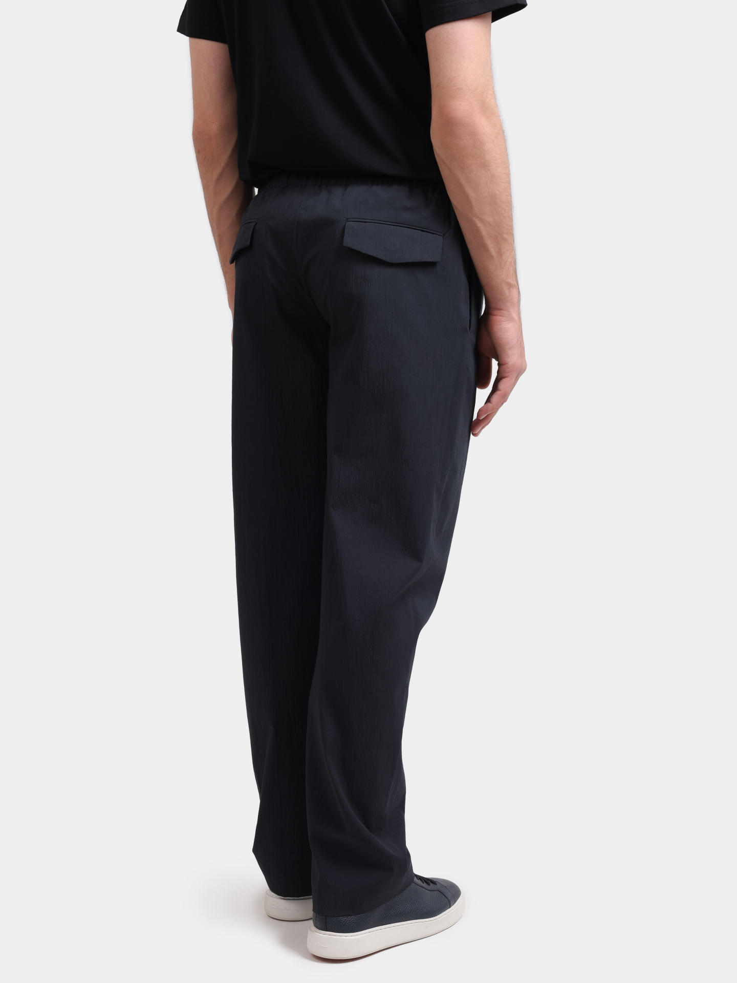 Брюки Lardini PA VICE79 PAIF66401 темно-синие мужские  — купить в интернет-магазине Verdistore