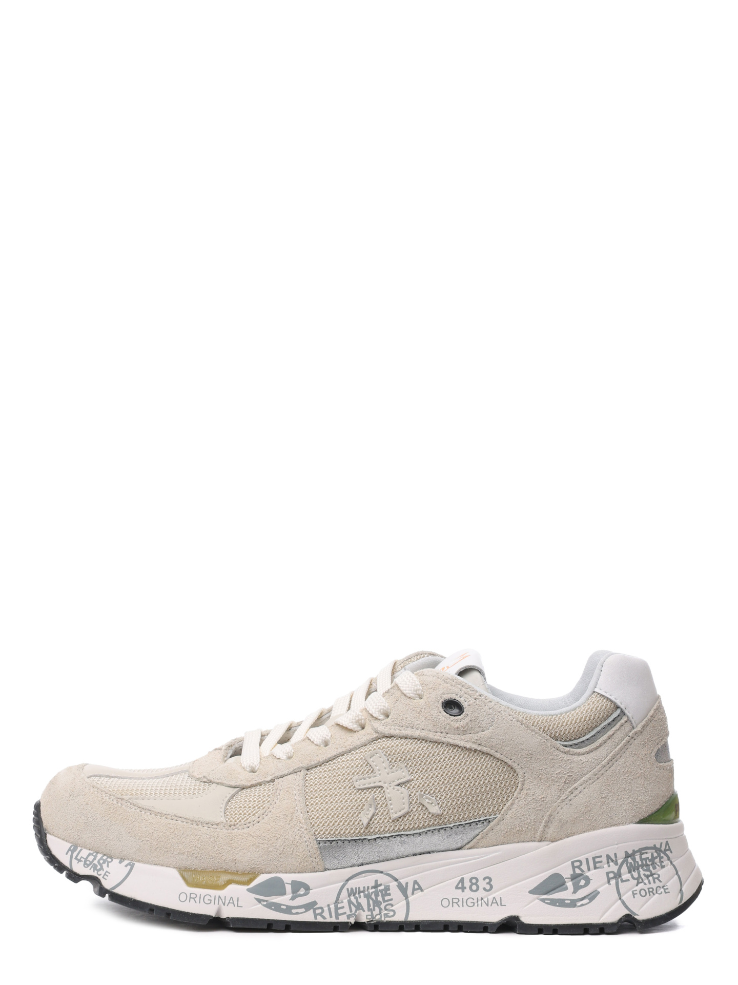 Кроссовки комбинированные спортивные с миндальным носком — купить в интернет-магазине Verdistore