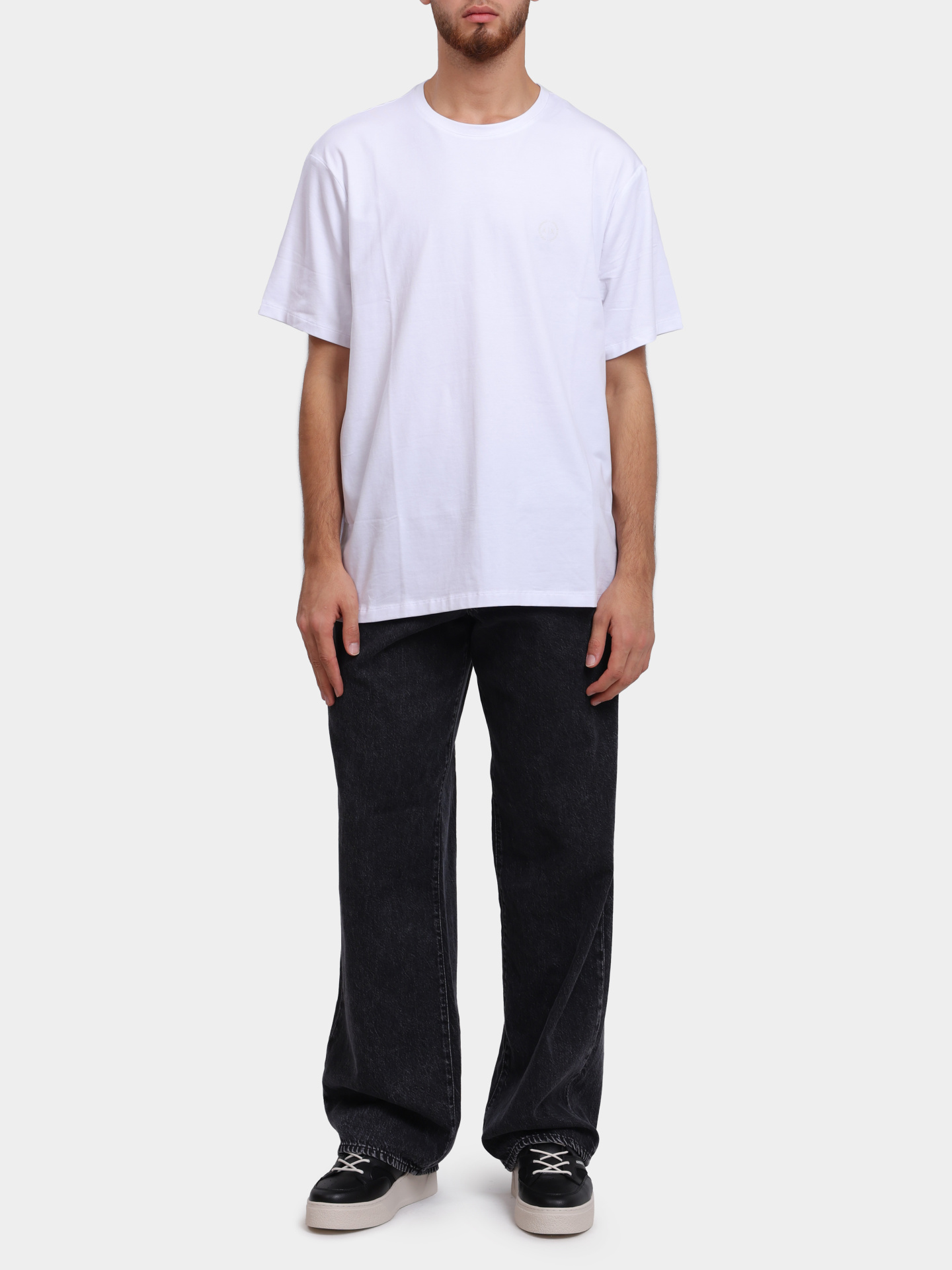 Футболка Armani Exchange 8NZT84 Z8M9Z 1100 белая мужская — купить в интернет-магазине Verdistore