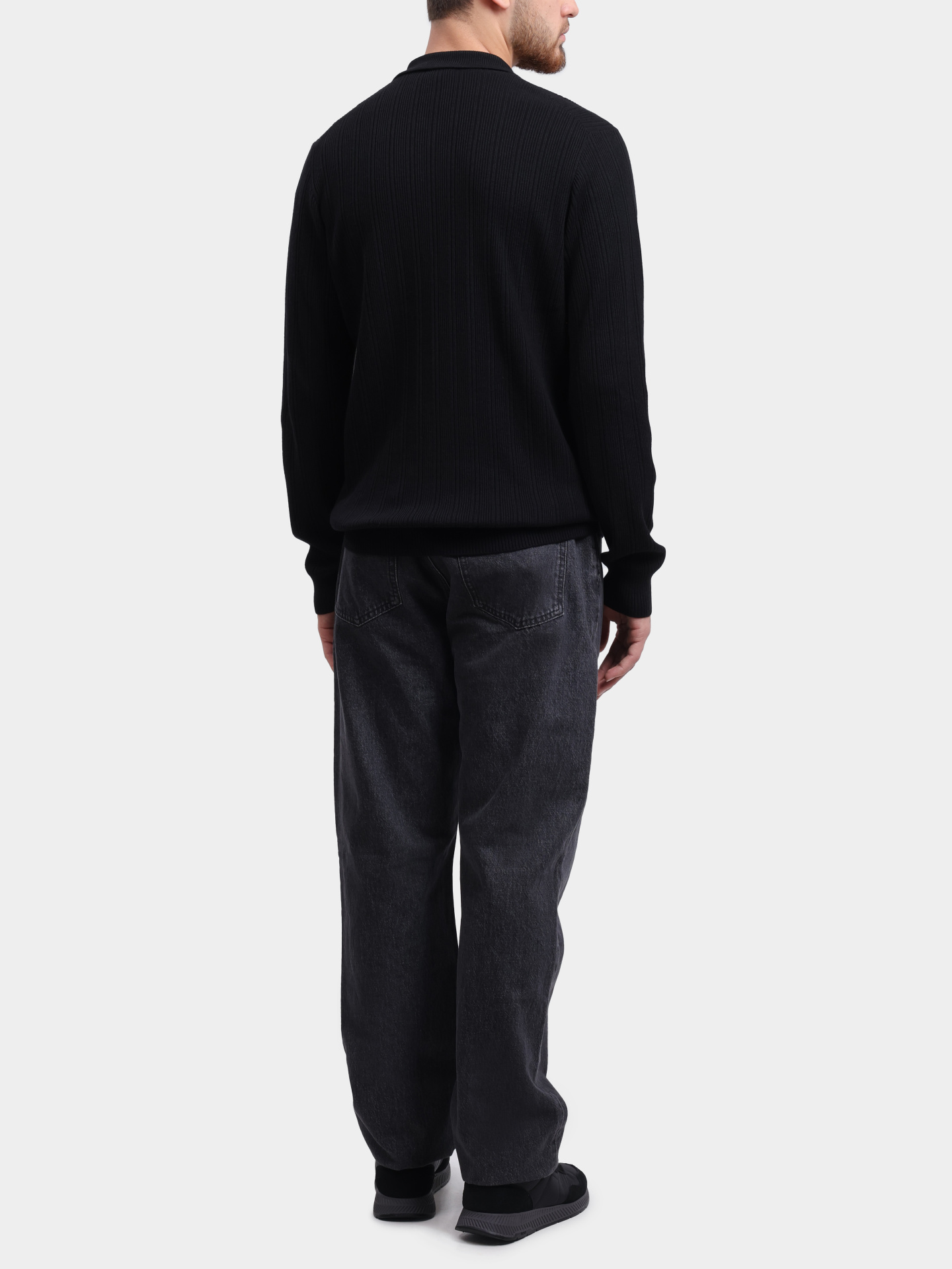 Свитер Sastoro 10263707 01 50524556 001 черный мужской — купить в интернет-магазине Verdistore