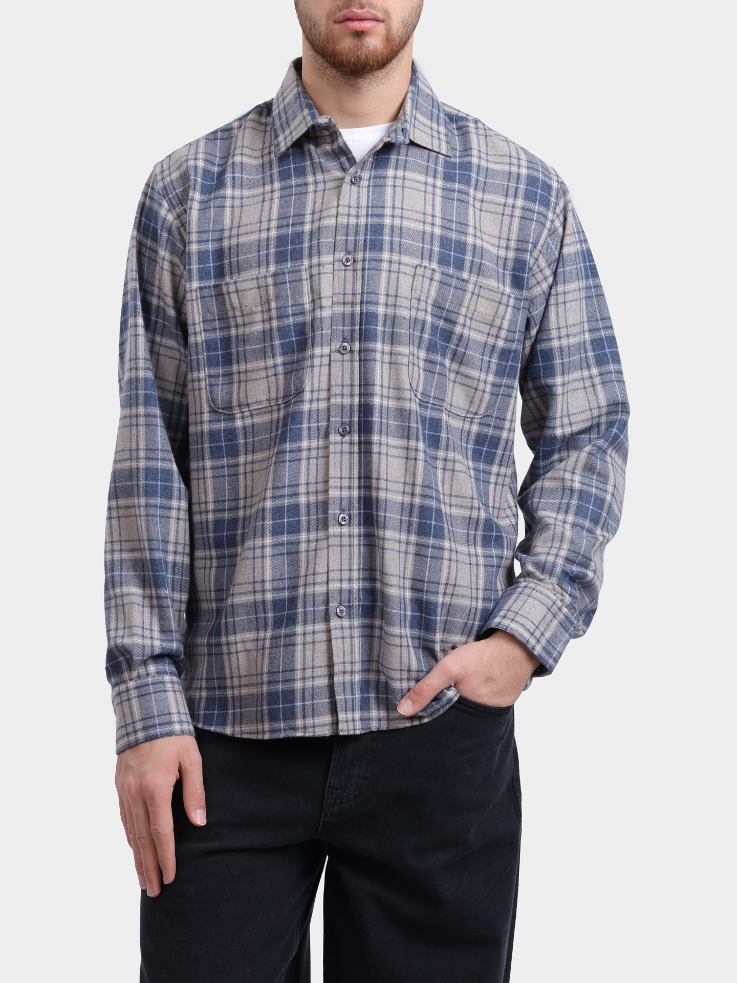 Рубашка Pantamo 4318-306-09 клетчатая мужская — купить в интернет-магазине Verdistore