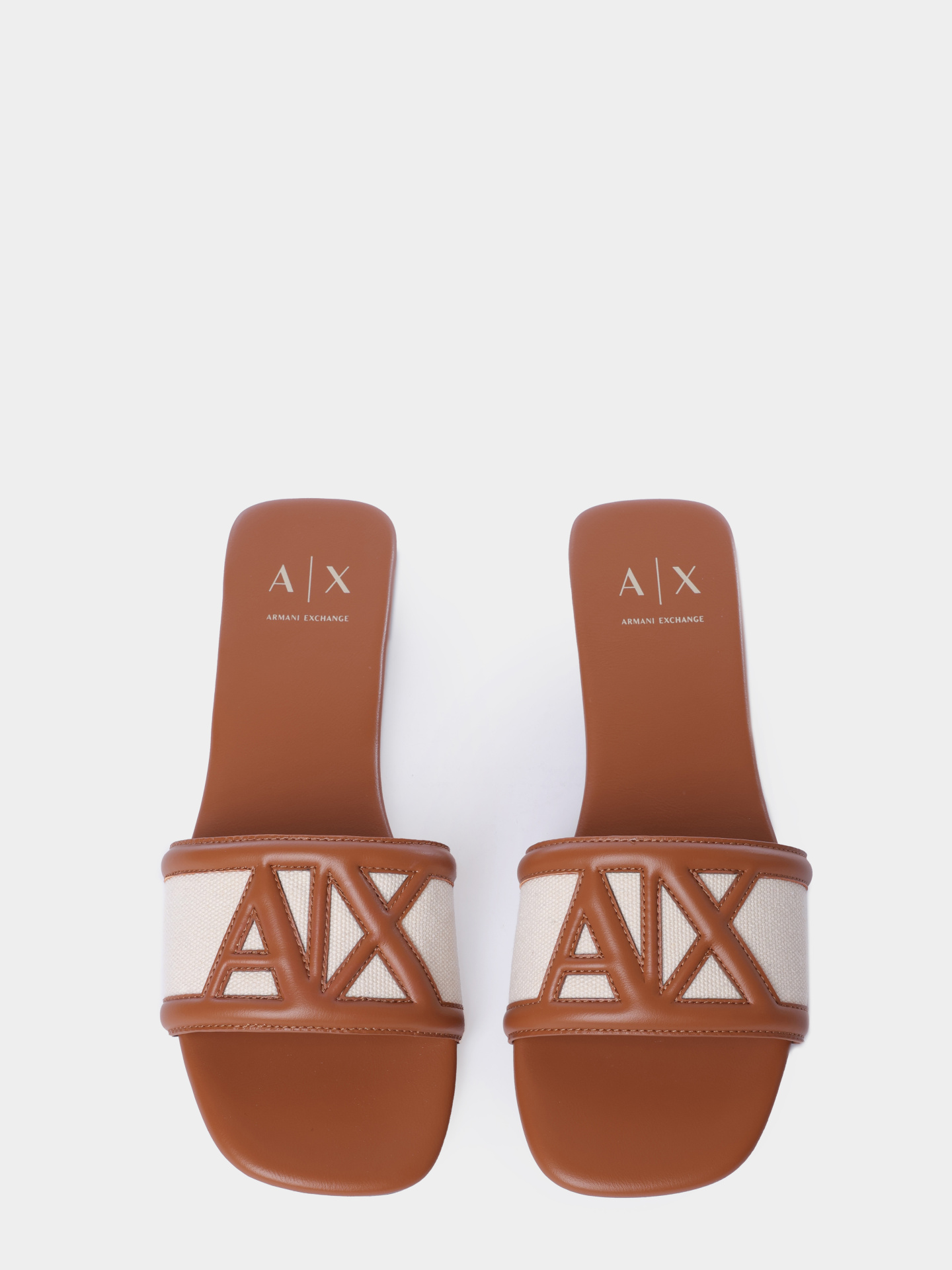 Шлепанцы Armani Exchange XW002568 AF22752 MZ767 комбинированные женские — купить в интернет-магазине Verdistore