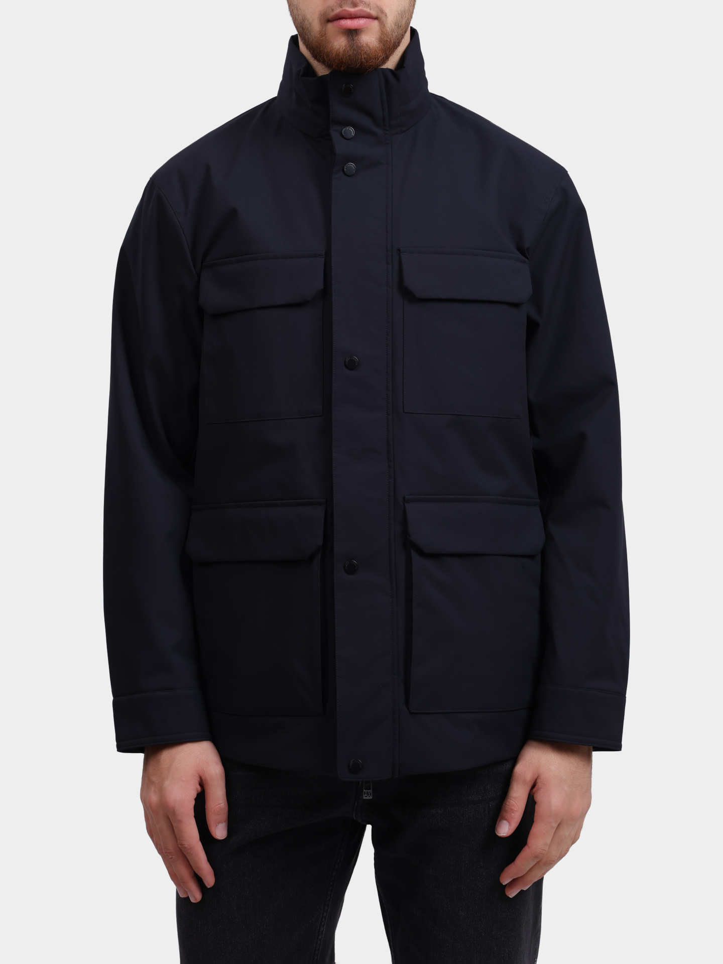 Куртка Armani Exchange XM001127 AF16595 UB101 темно-синяя мужская — купить в интернет-магазине Verdistore