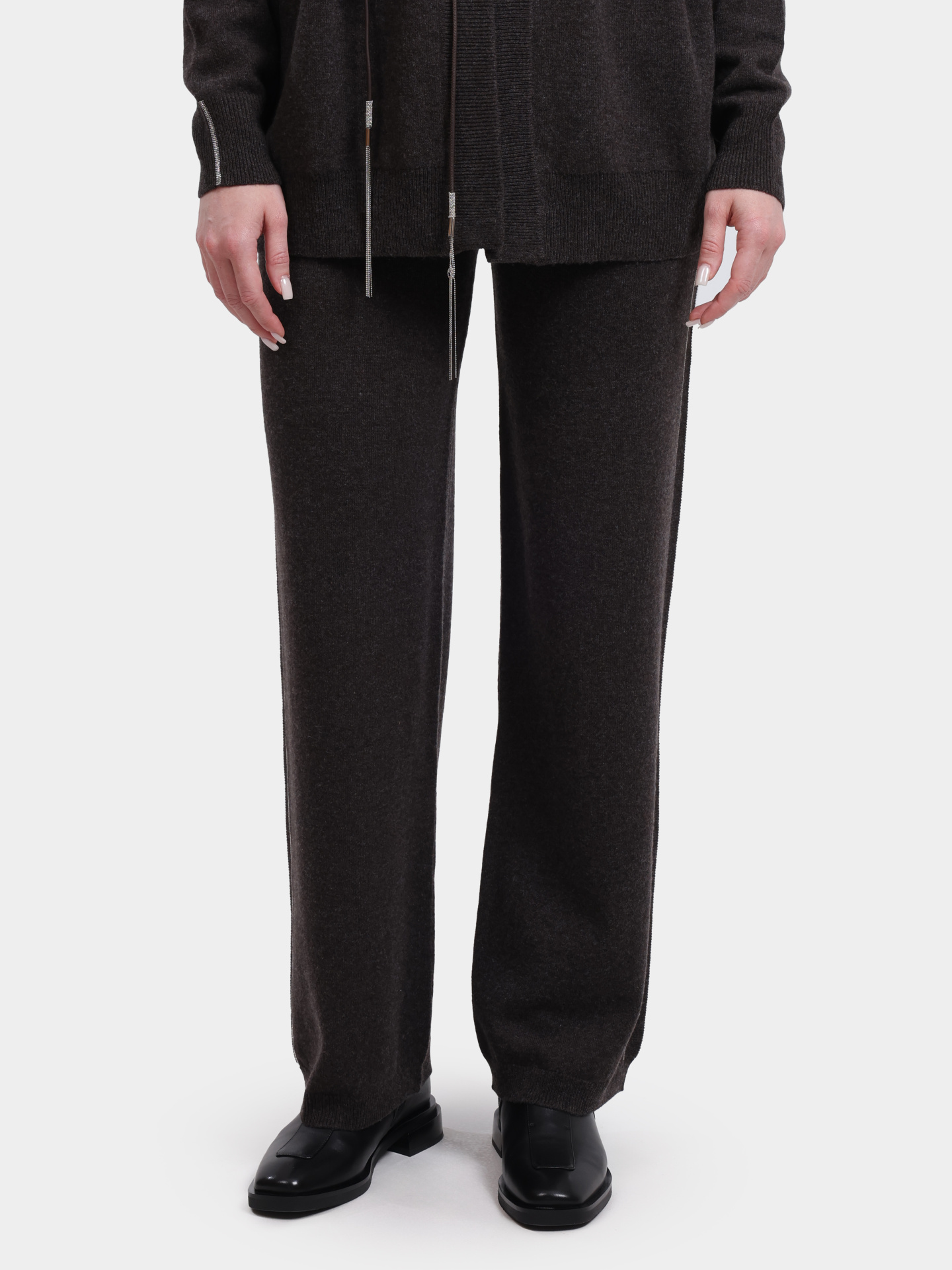 Брюки S94107F12 09283 953 черные женские  — купить в интернет-магазине Verdistore