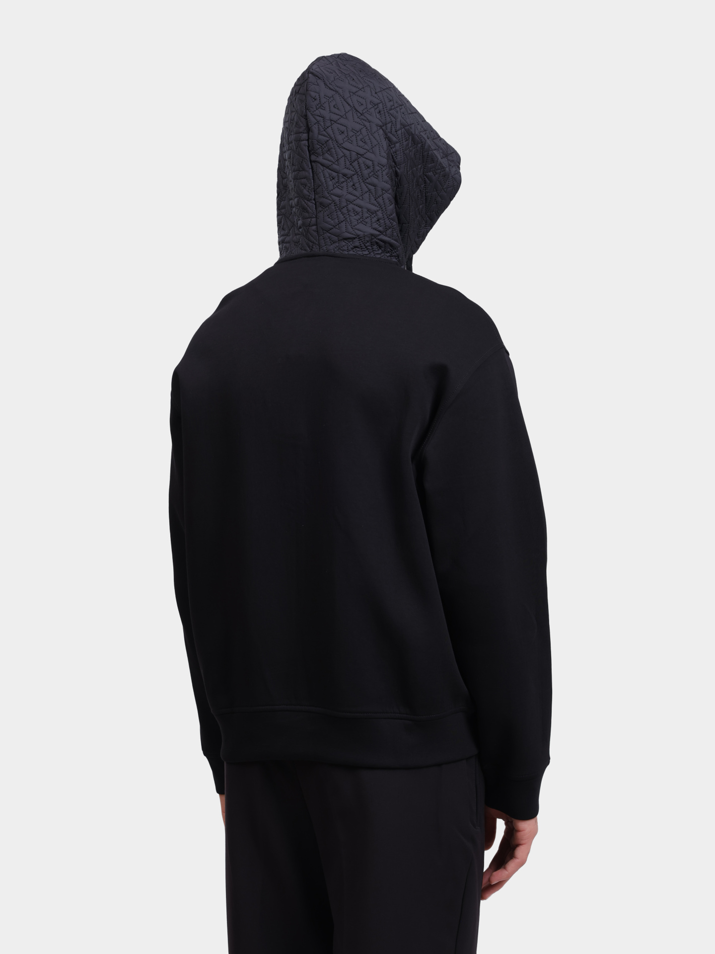 Мастерка Armani Exchange XM001891 AF10818 UC001 черная мужская — купить в интернет-магазине Verdistore