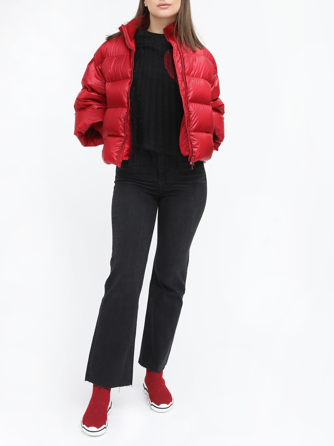 Пуховик с укороченными рукавами — купить в интернет-магазине Verdistore