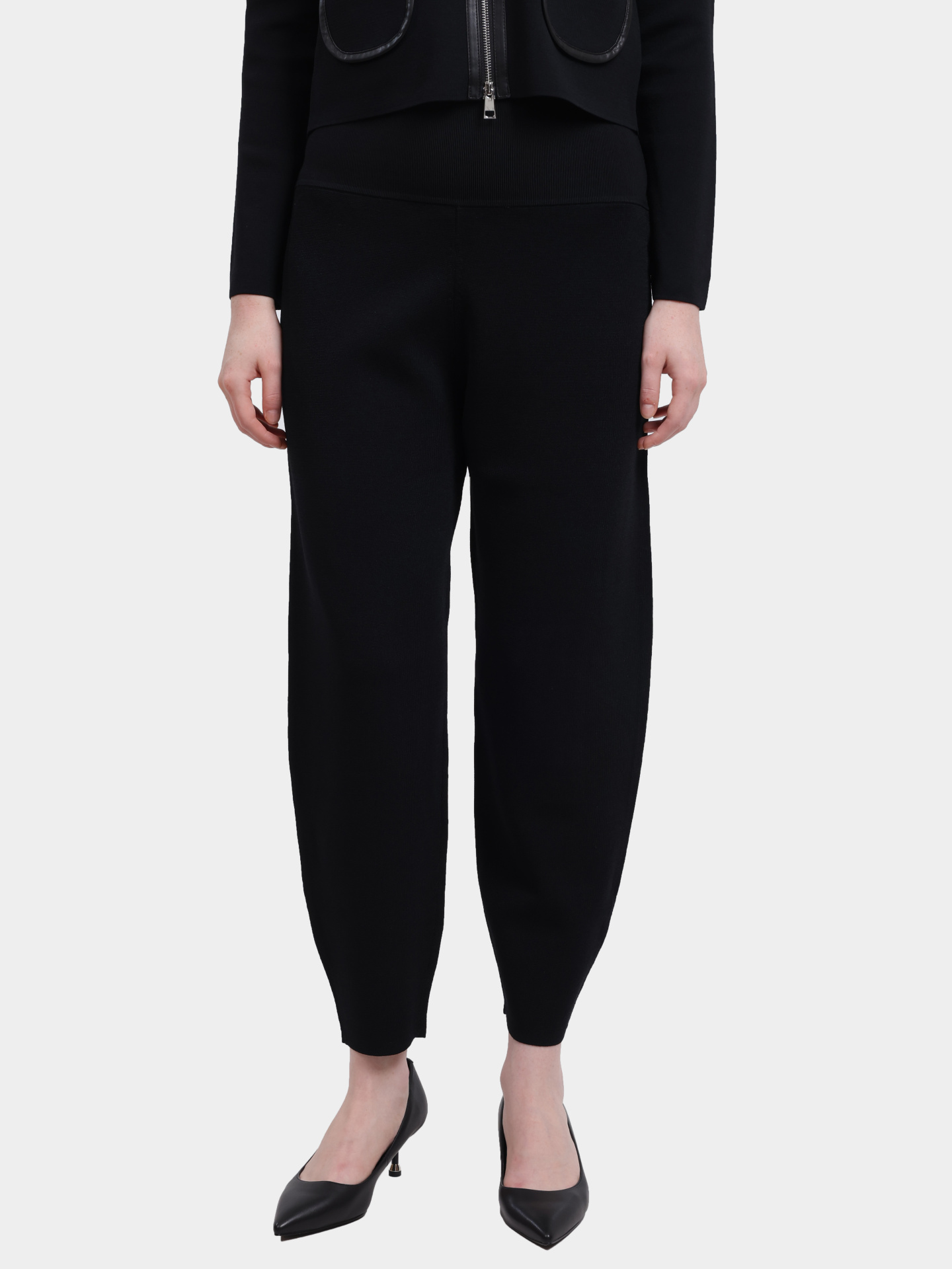 Брюки Liu-Jo CF5036 MS55N 22222 черные женские — купить в интернет-магазине Verdistore