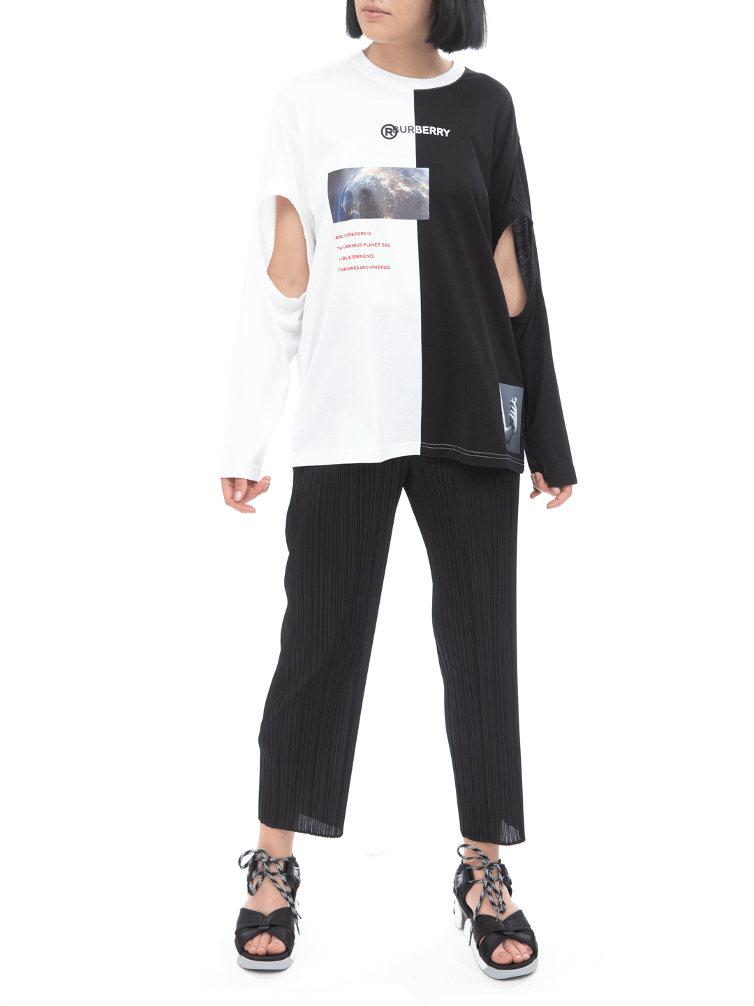 Лонгслив Burberry 8024657 хлопковый женский — купить в интернет-магазине Verdistore