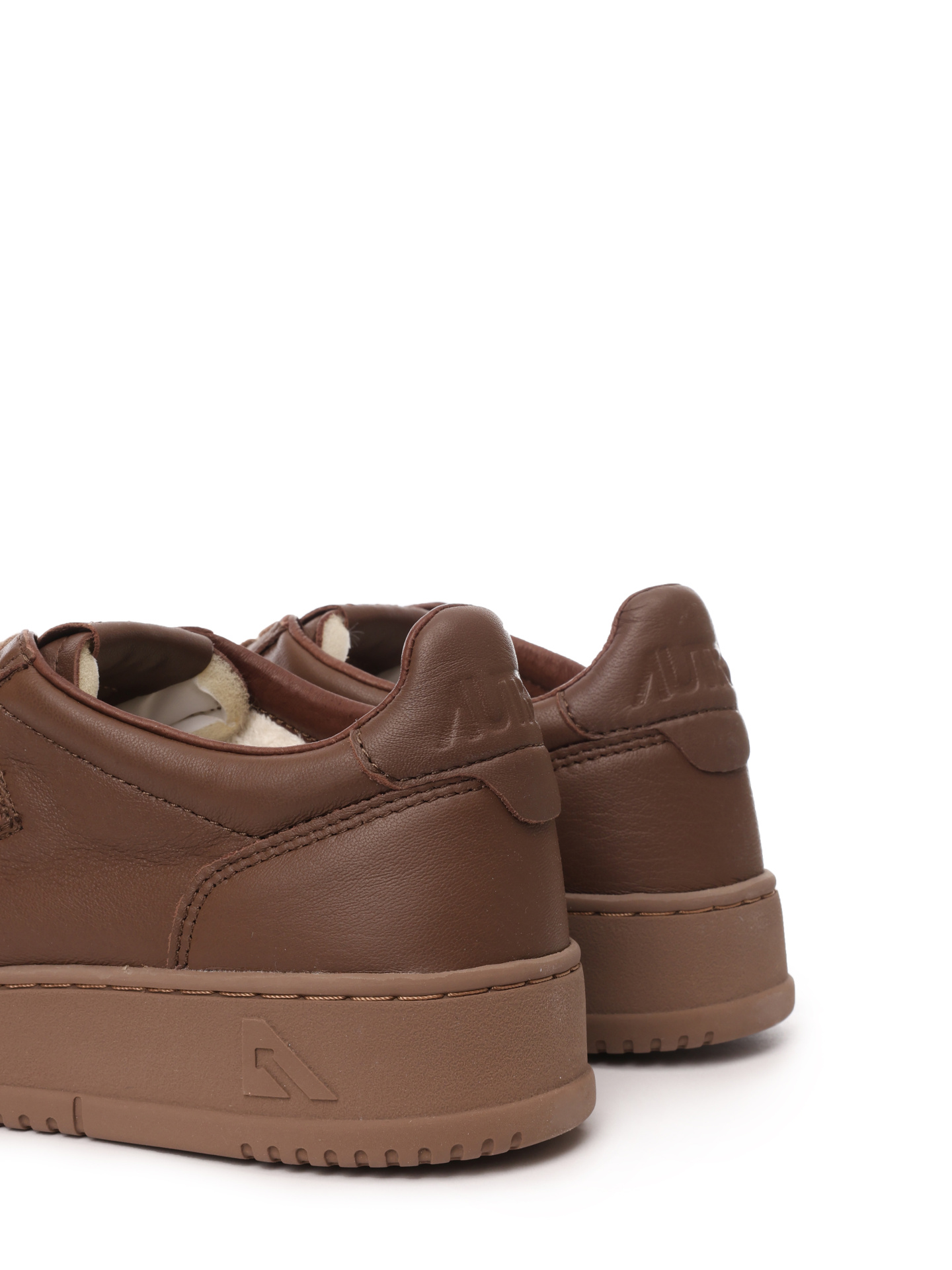 Кеды Autry AULM-SG21 коричневые мужские из кожи — купить в интернет-магазине Verdistore