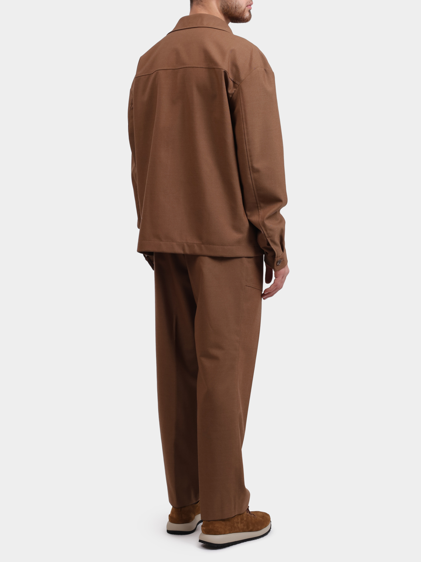 Куртка-рубашка Boss 50545810 217 коричневая мужская — купить в интернет-магазине Verdistore