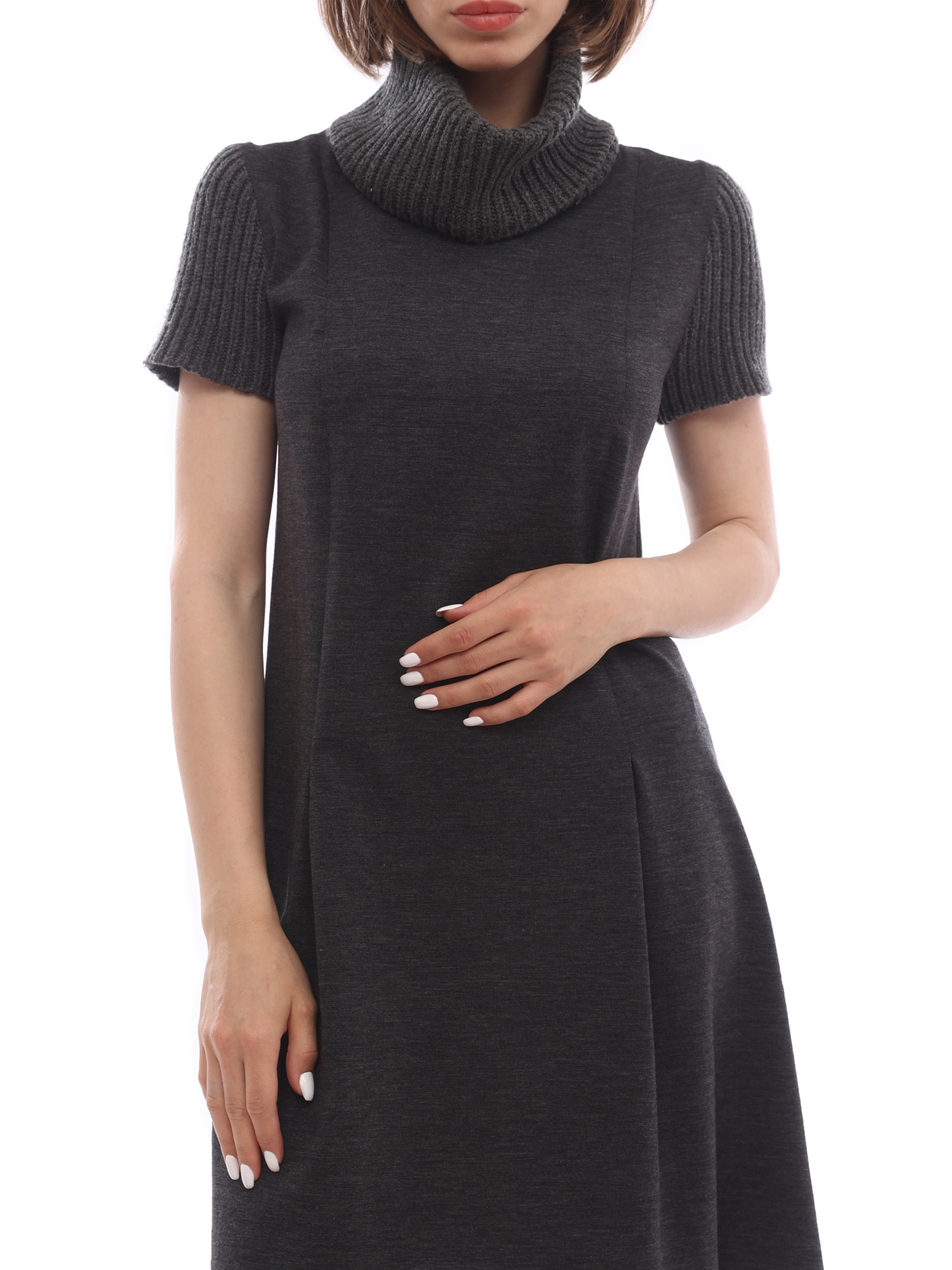 Платье Brunello Cucinelli M0R262806 серое женское — купить в интернет-магазине Verdistore