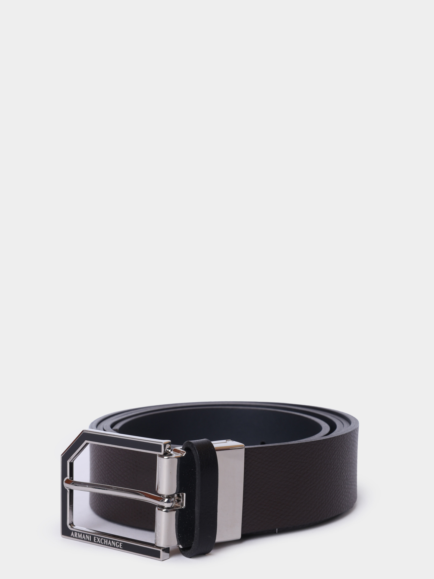 Ремень Armani Exchange XM000596 AF12665 M6107 кожаный мужской — купить в интернет-магазине Verdistore