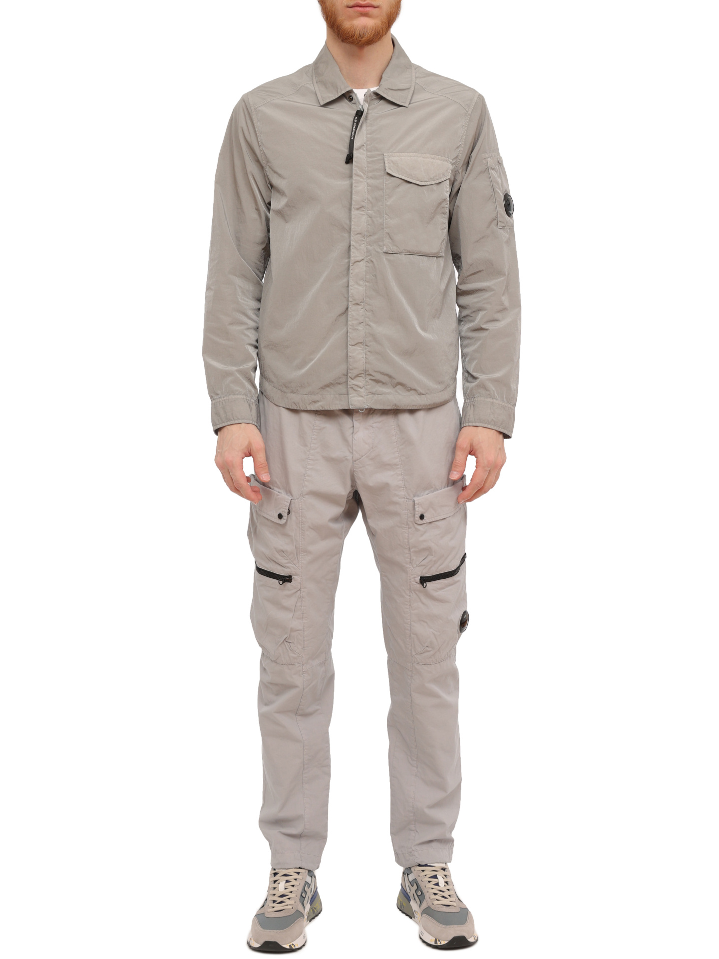Куртка C.P. Company 16CMOS039A-005904G 913 светло-серая мужская — купить в интернет-магазине Verdistore