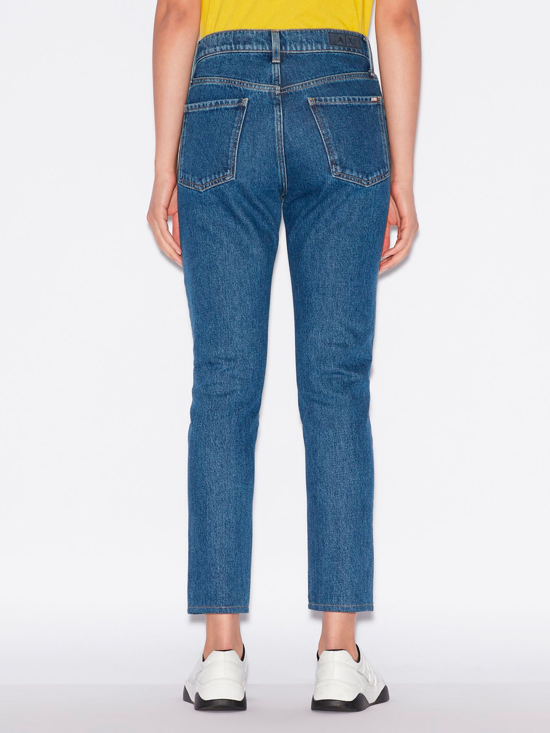 Джинсы Armani Exchange 6GYJ51 1500 синие женские — купить в интернет-магазине Verdistore