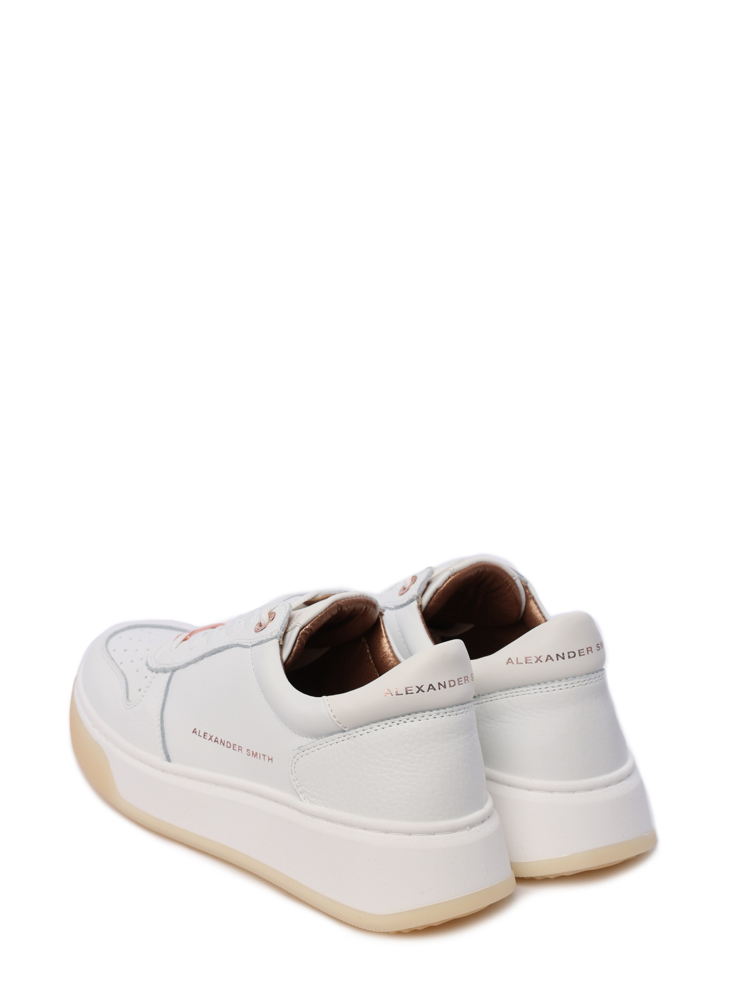 Кеды Alexander Smith AW T2D 41 TWT белые женские с перфорацией — купить в интернет-магазине Verdistore